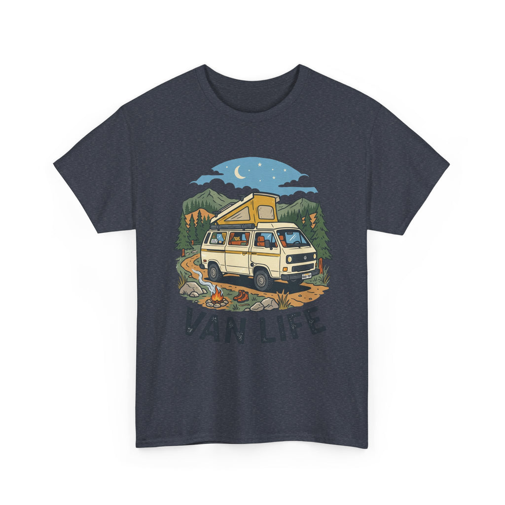 Van Life Tee — Vintage Camper Graphic T-Shirt