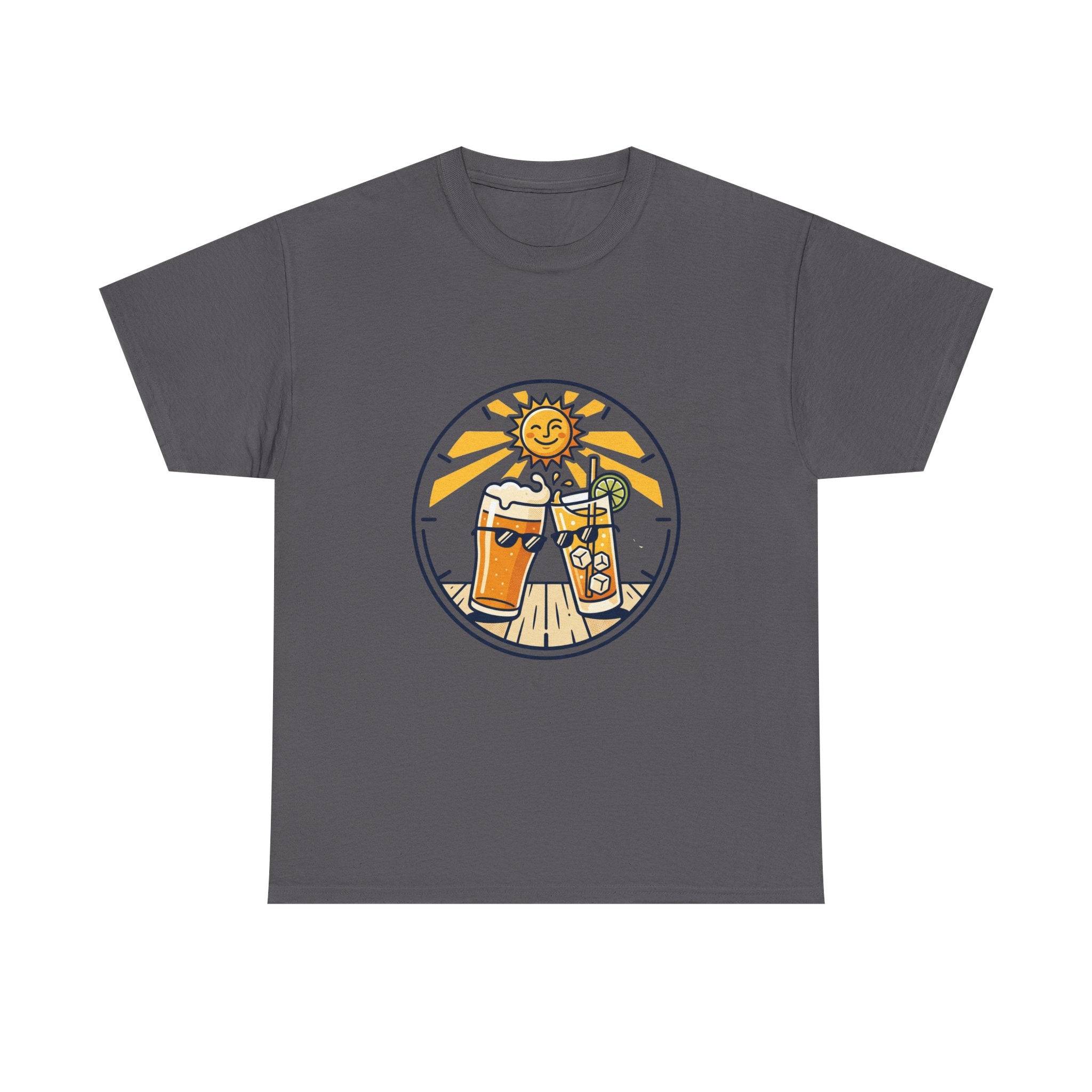 Day Drinking T-Shirt — Sunny Beach Drinks Graphic Tee