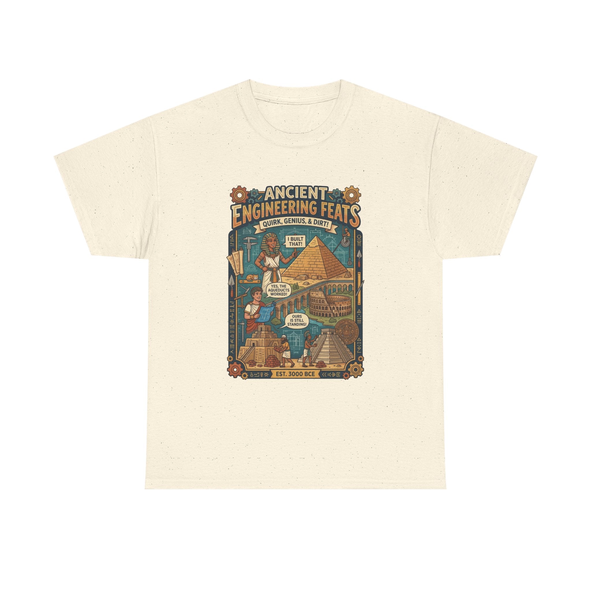Ancient Engineering Feats Tee Pyramid