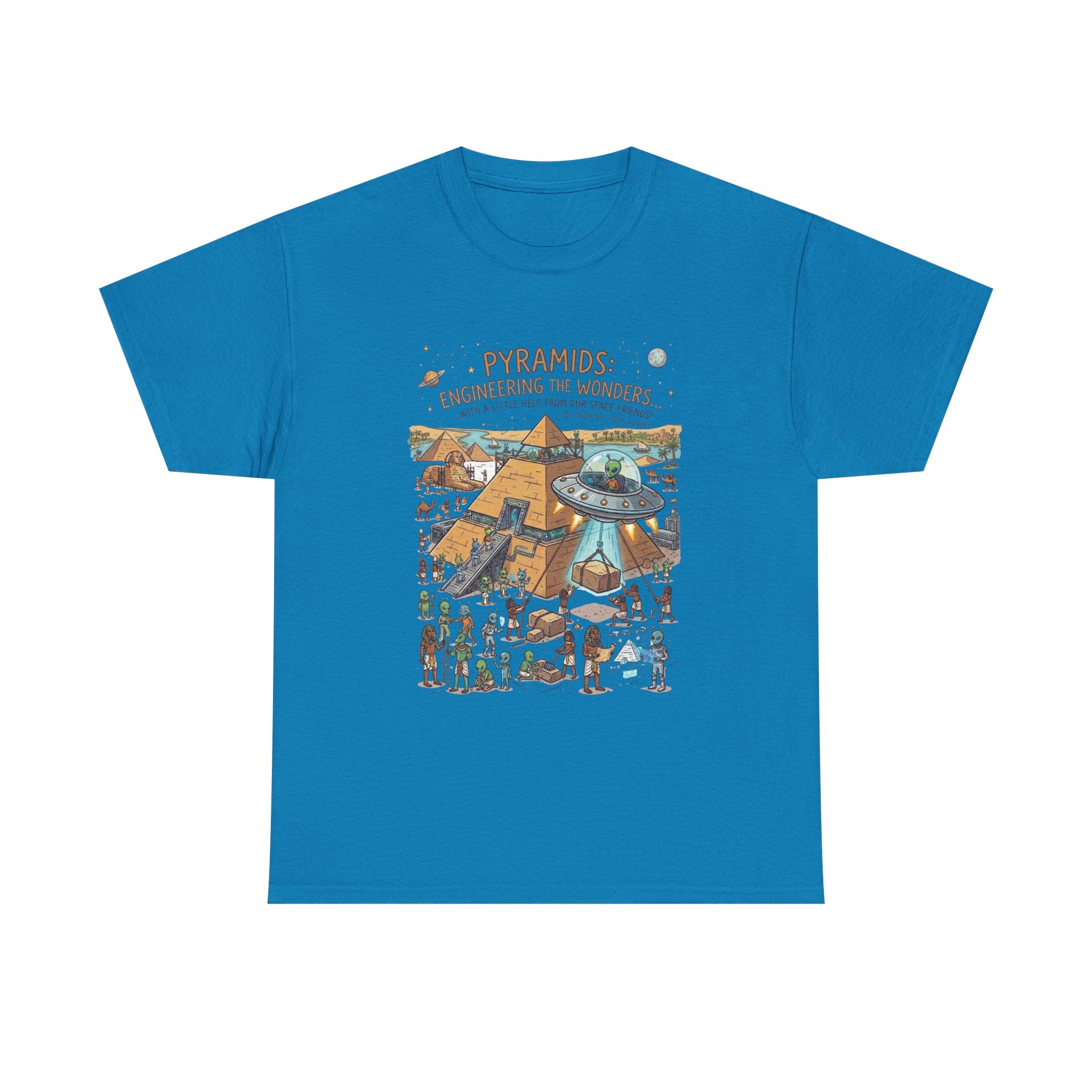 Pyramids: Engineering the Wonders Graphic Tee