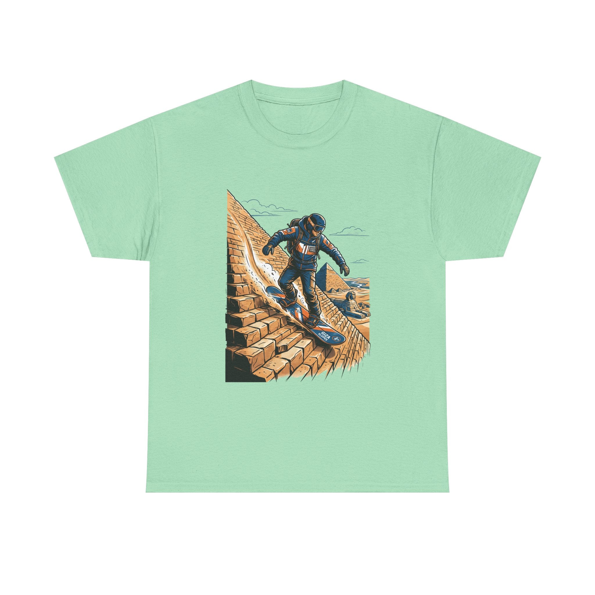 Snowboarder Pyramid Graphic Tee