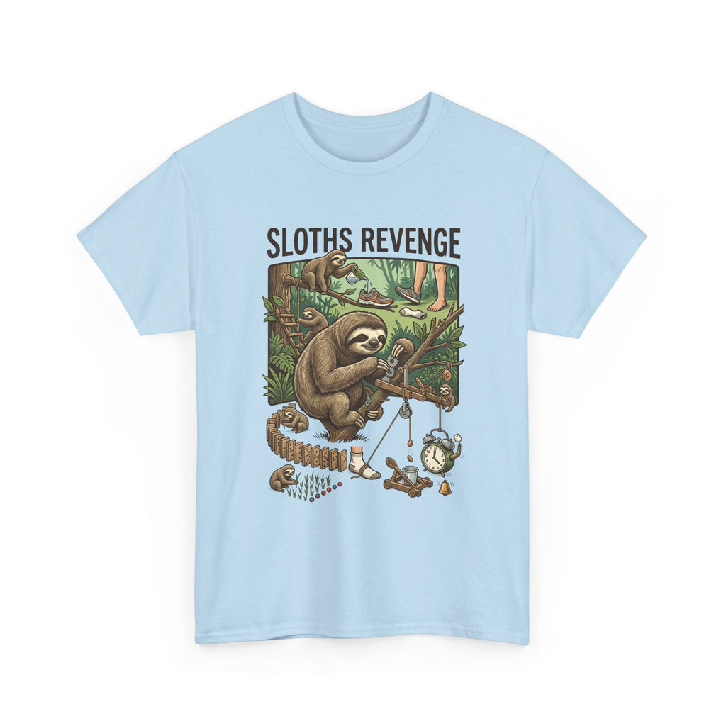 Sloths Revenge T-Shirt — Funny Retro Sloth Graphic Tee