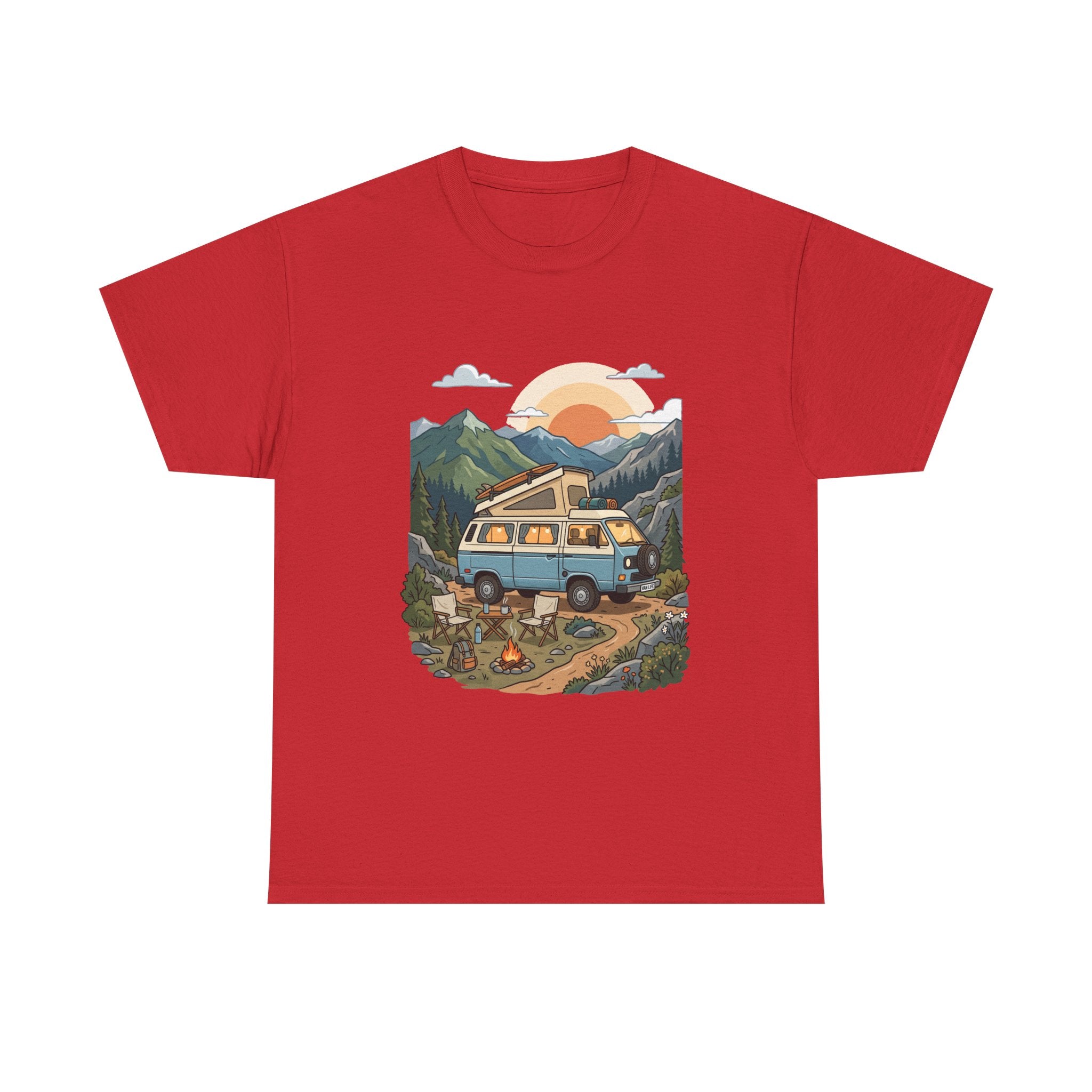 Adventure Van Tee – Retro Camper Roadtrip T-Shirt