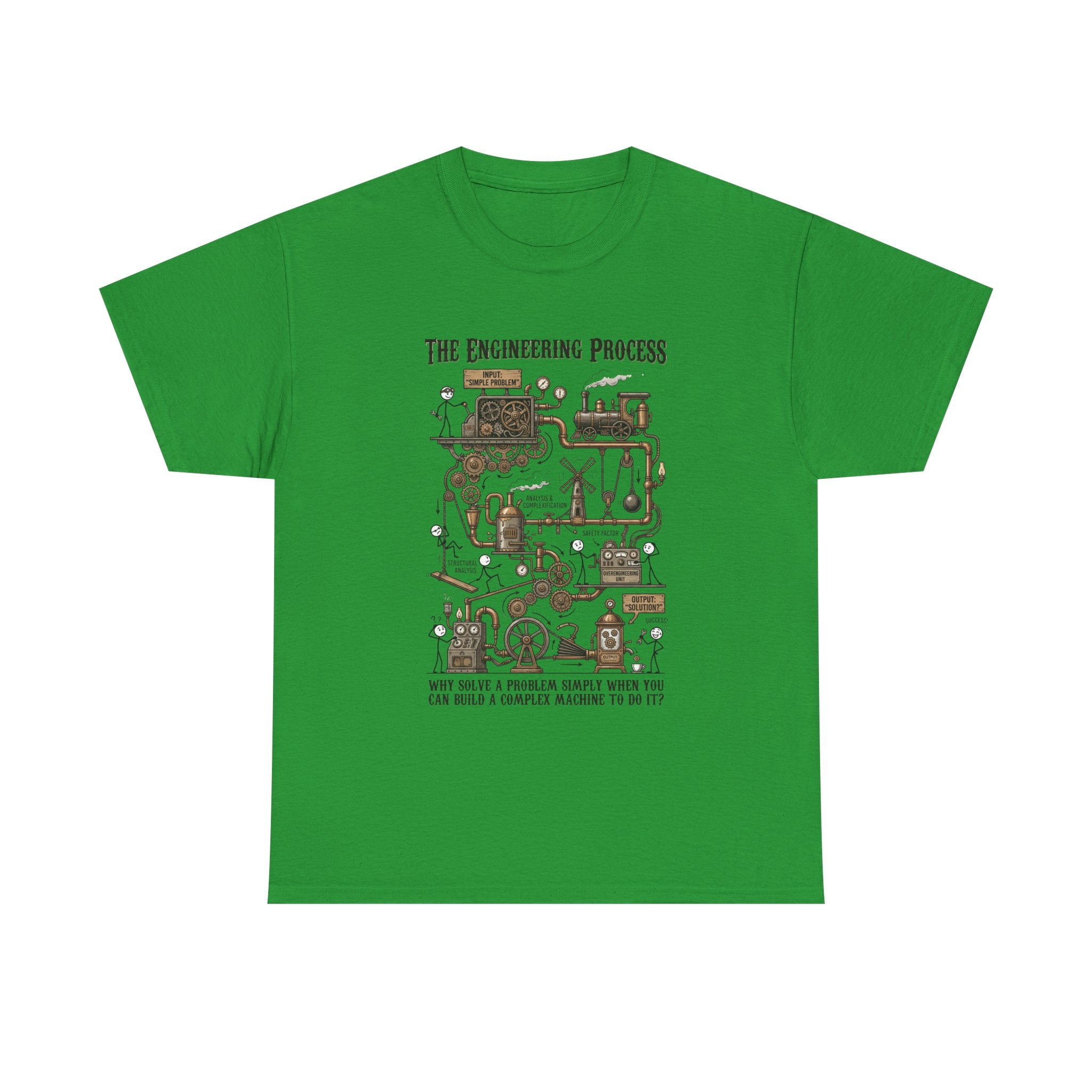 Engineering Process T-Shirt – Over Engineering Tee