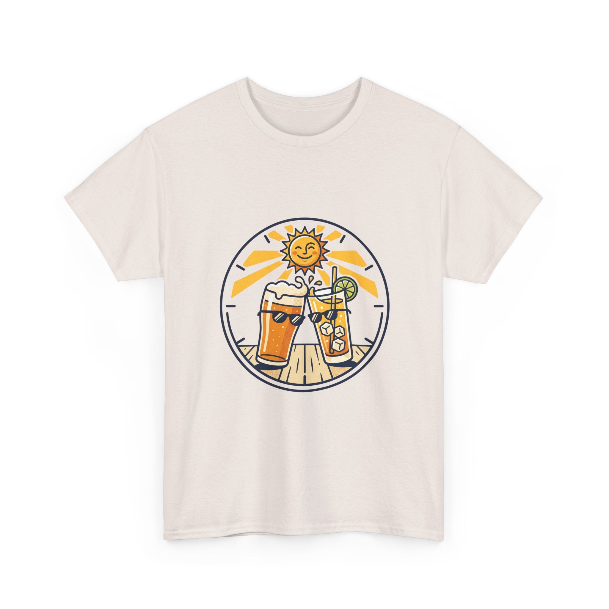 Day Drinking T-Shirt — Sunny Beach Drinks Graphic Tee