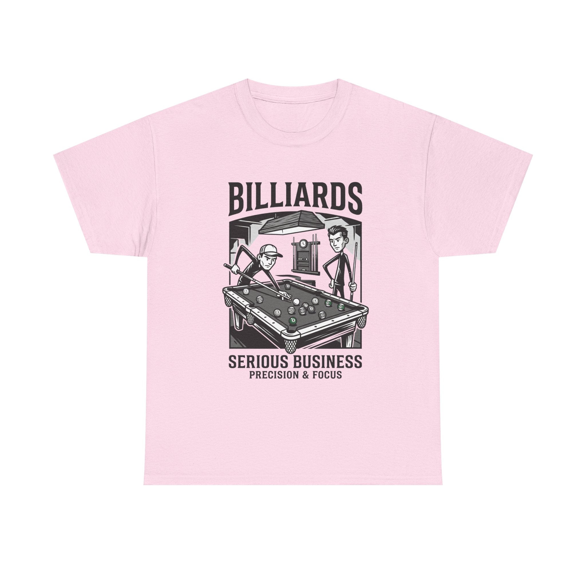 Billiards Tee – "Serious Business" Pool Player T-Shirt