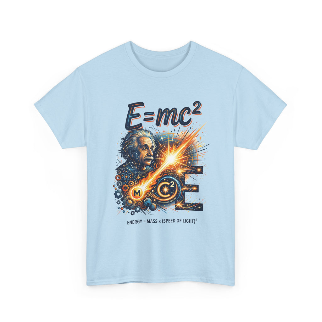 E=mc Einstein Physics T-Shirt — Science Lover Tee