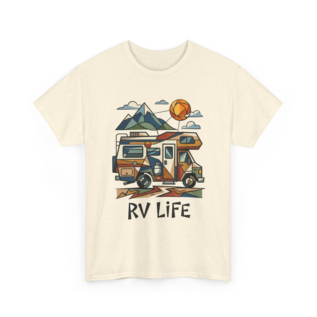 RV Life T‑Shirt — Vintage Camper Graphic Tee for RVers & Road Trip Lovers