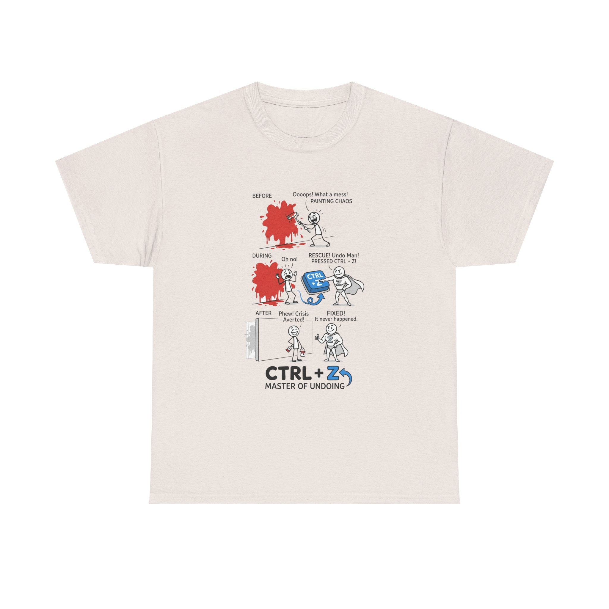 CTRL + Z Master of Undoing T-Shirt