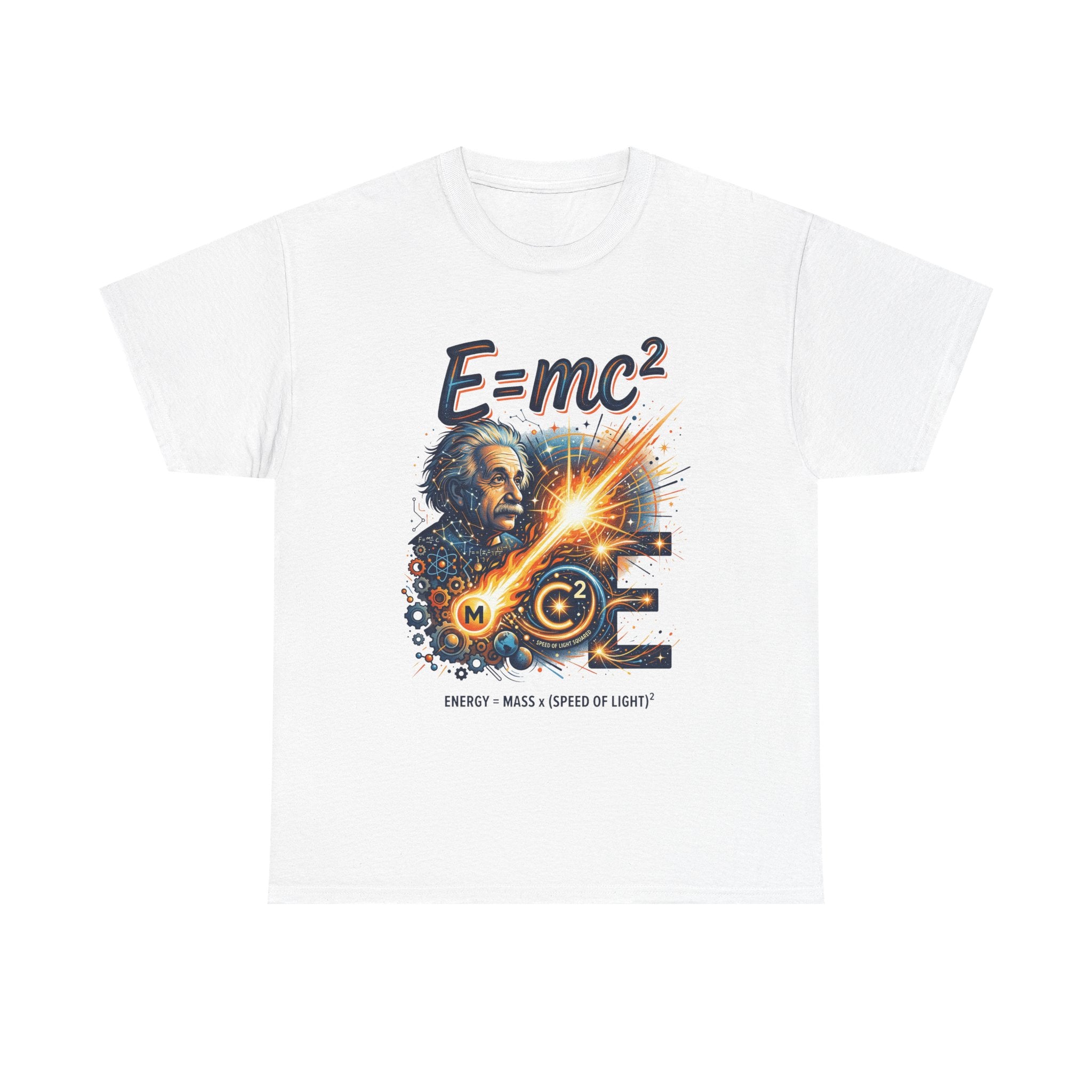 E=mc Einstein Physics T-Shirt — Science Lover Tee
