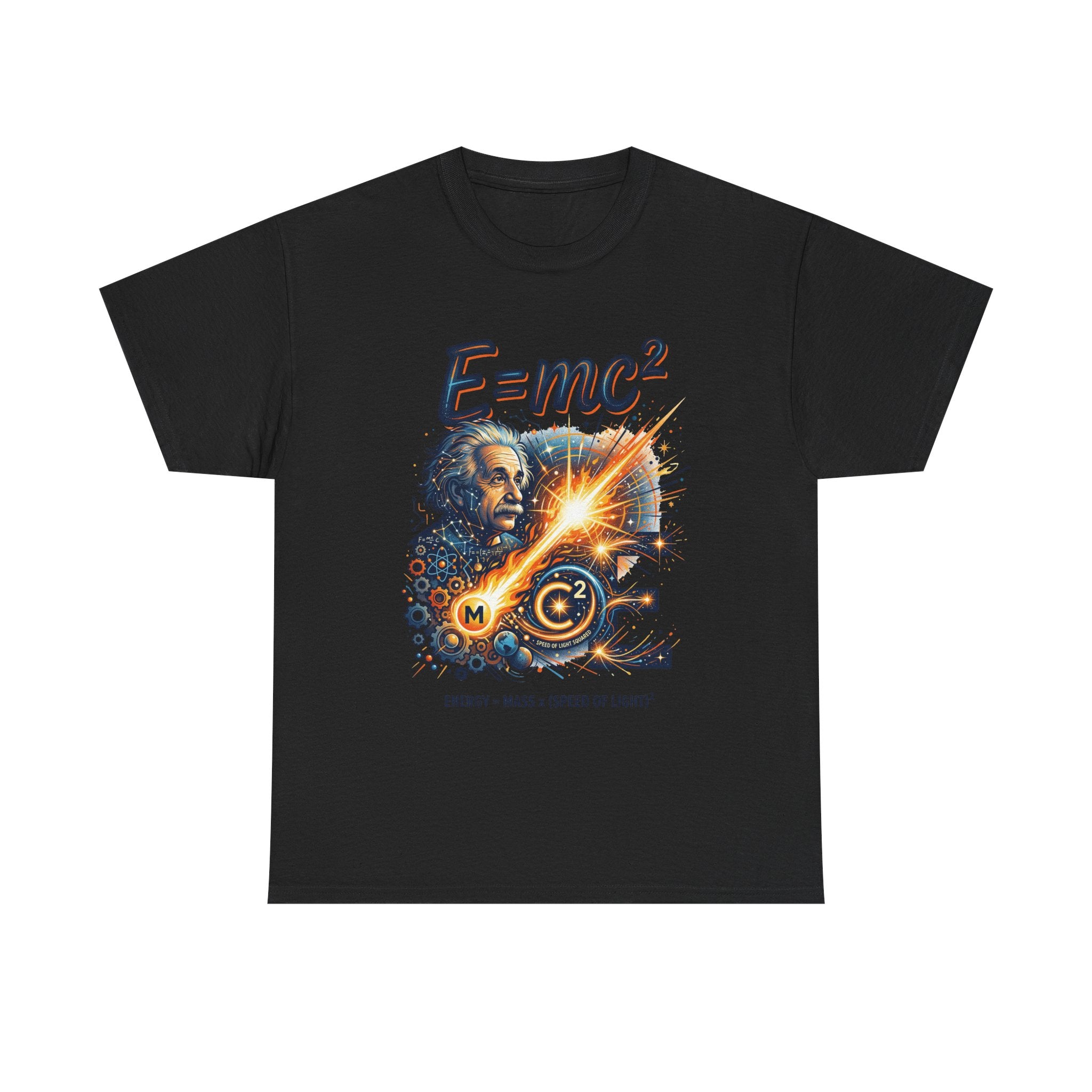 E=mc Einstein Physics T-Shirt — Science Lover Tee