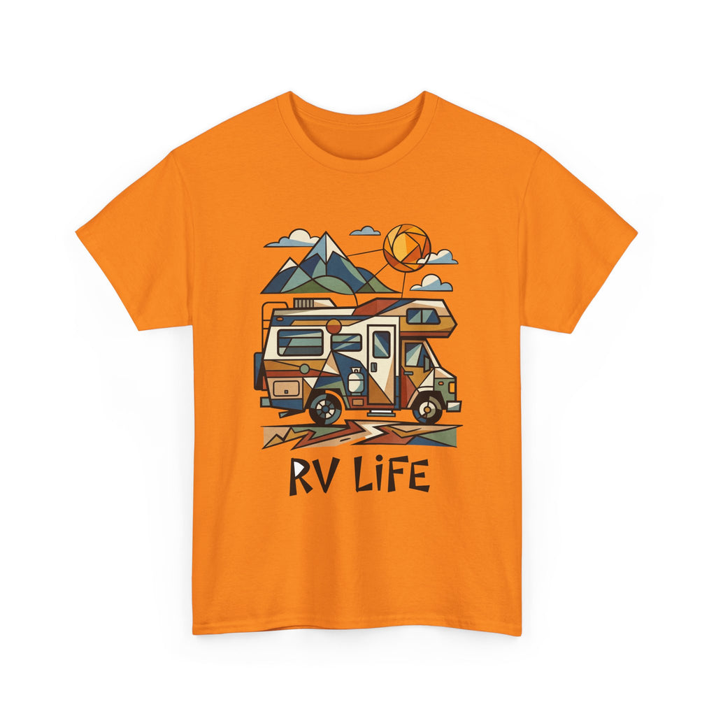RV Life T‑Shirt — Vintage Camper Graphic Tee for RVers & Road Trip Lovers