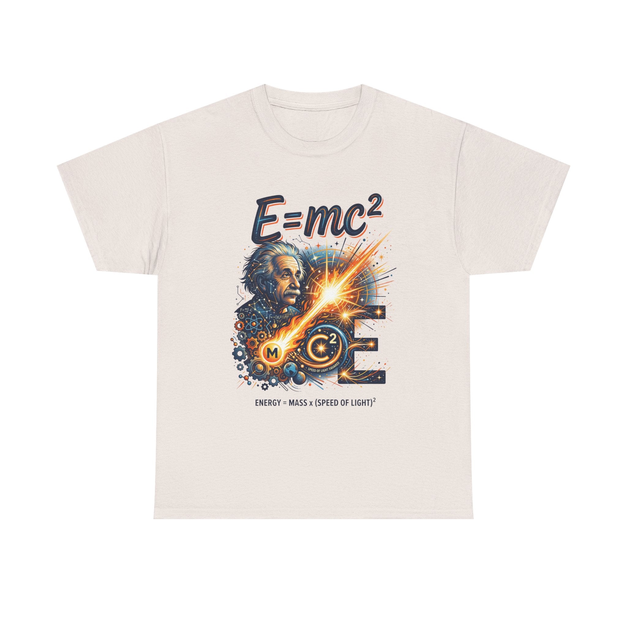 E=mc Einstein Physics T-Shirt — Science Lover Tee