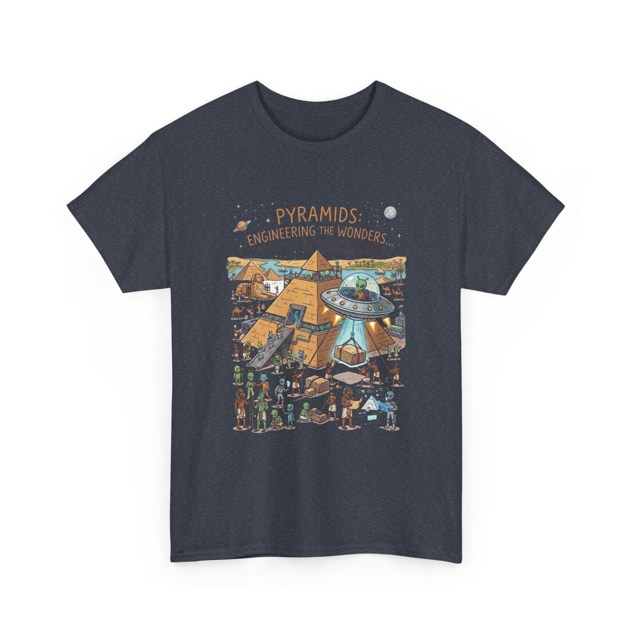 Pyramids: Engineering the Wonders Graphic Tee