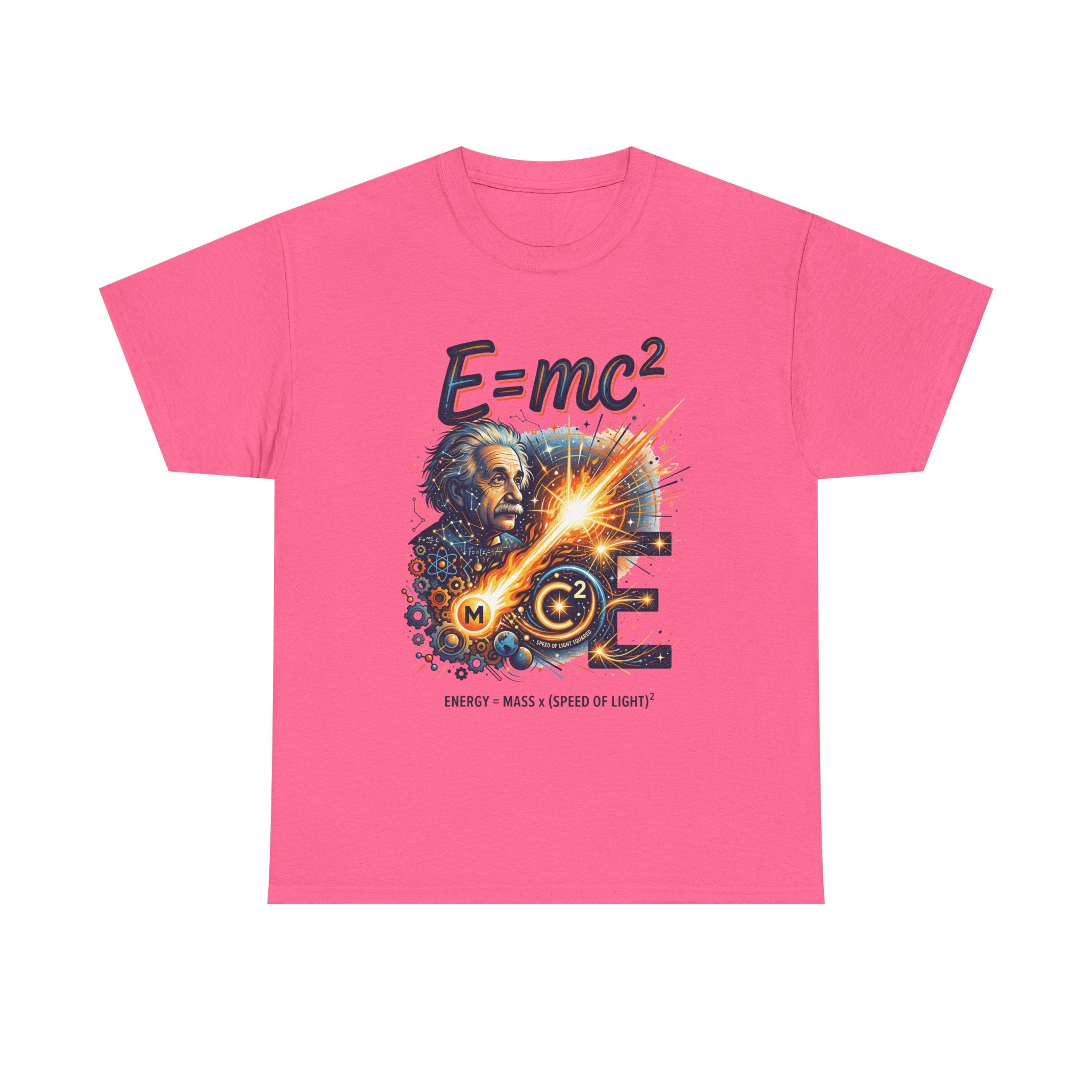 E=mc Einstein Physics T-Shirt — Science Lover Tee