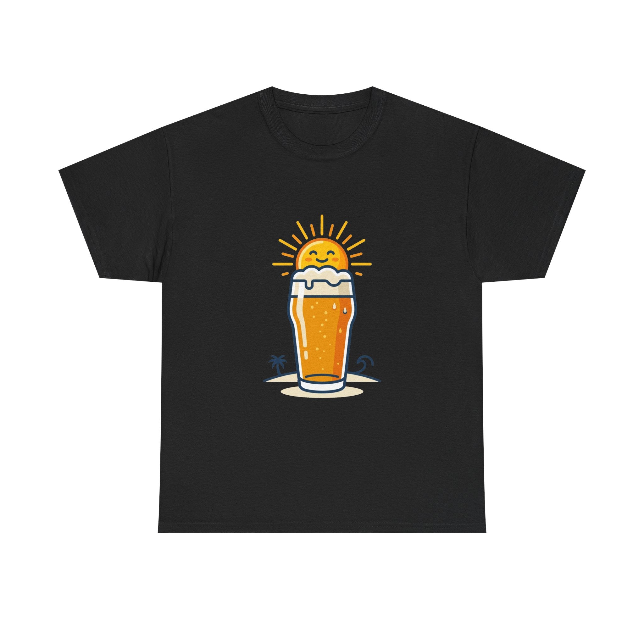 Beer Sun Tee — Sunny Beach Beer Graphic T-Shirt