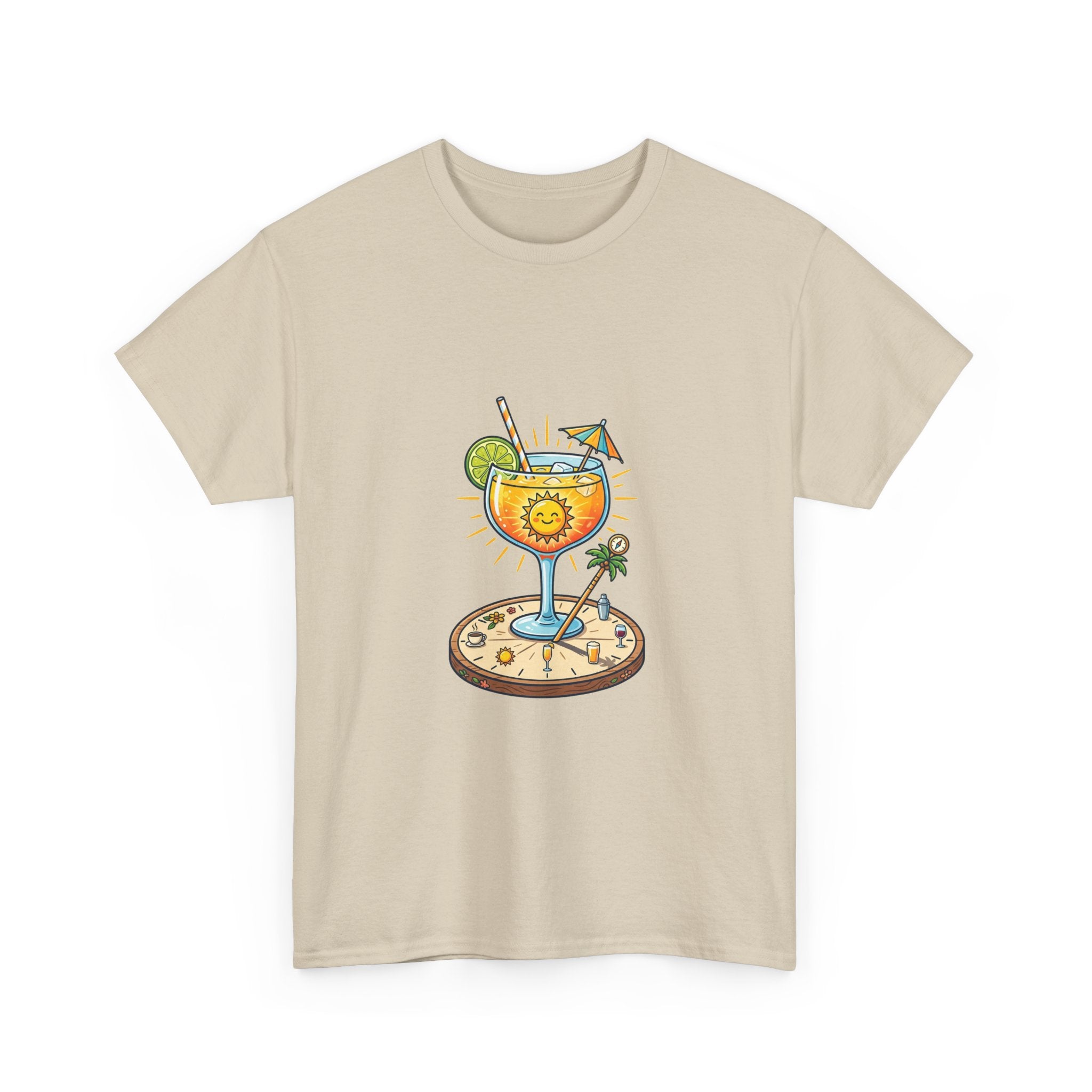 T-Shirt — Tropical Cocktail Beach Graphic Tee
