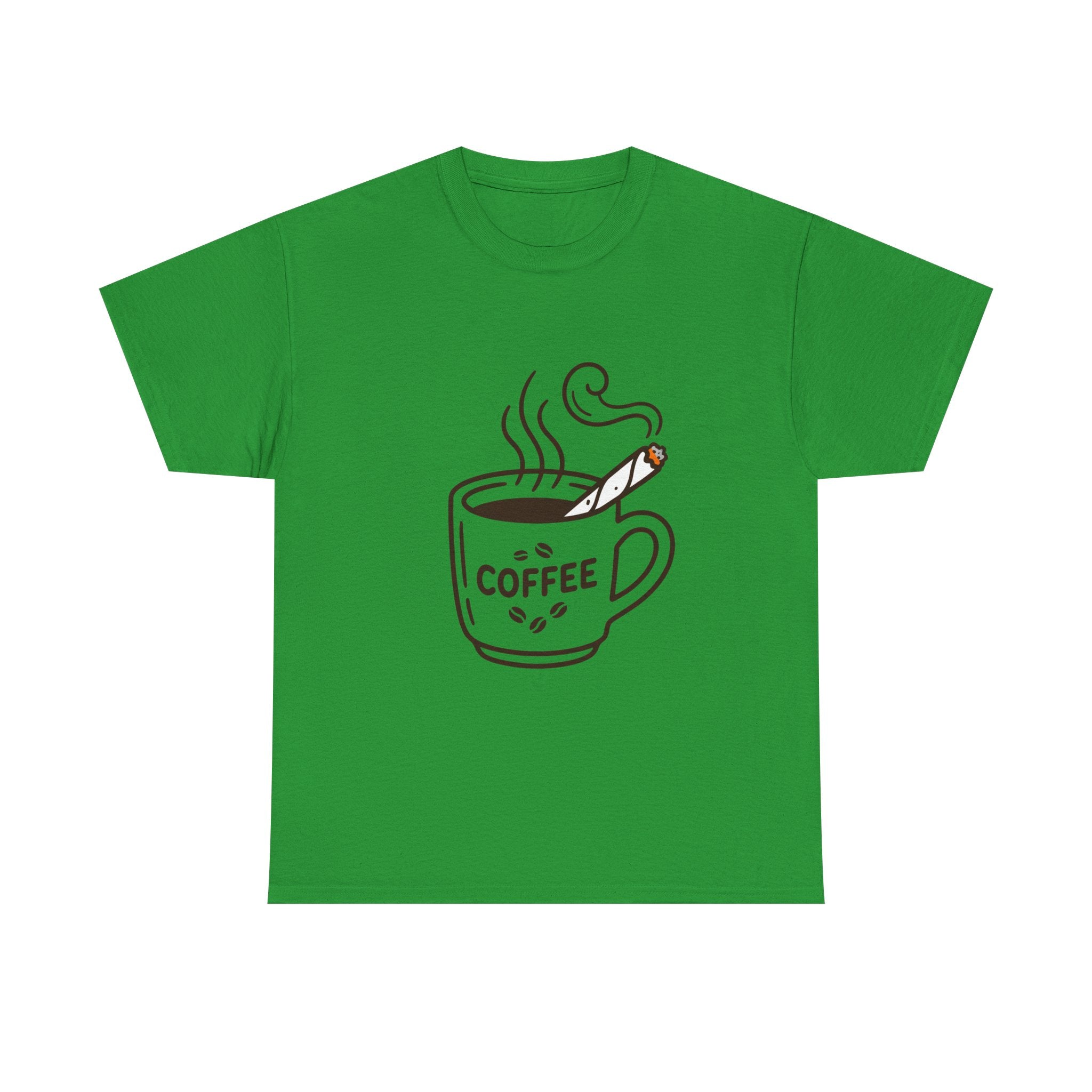 Coffee Cup T-Shirt — Cute Steaming Mug Graphic Tee