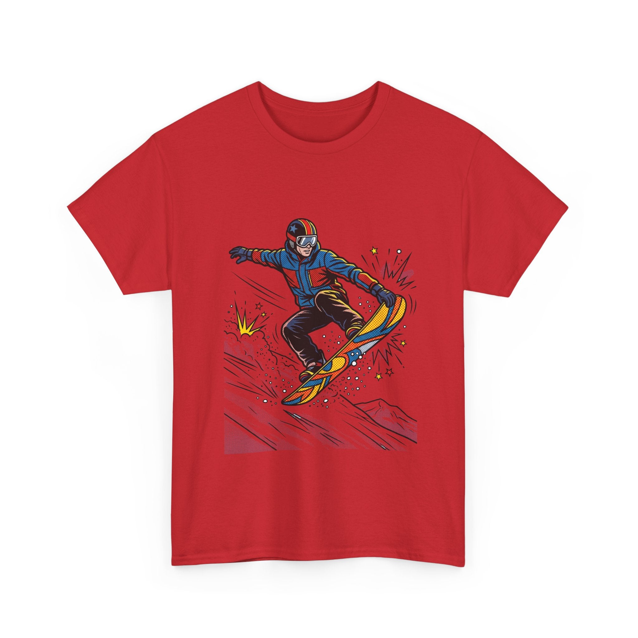 Snowboarder Graphic Tee - Winter Sports Snowboarding Shirt