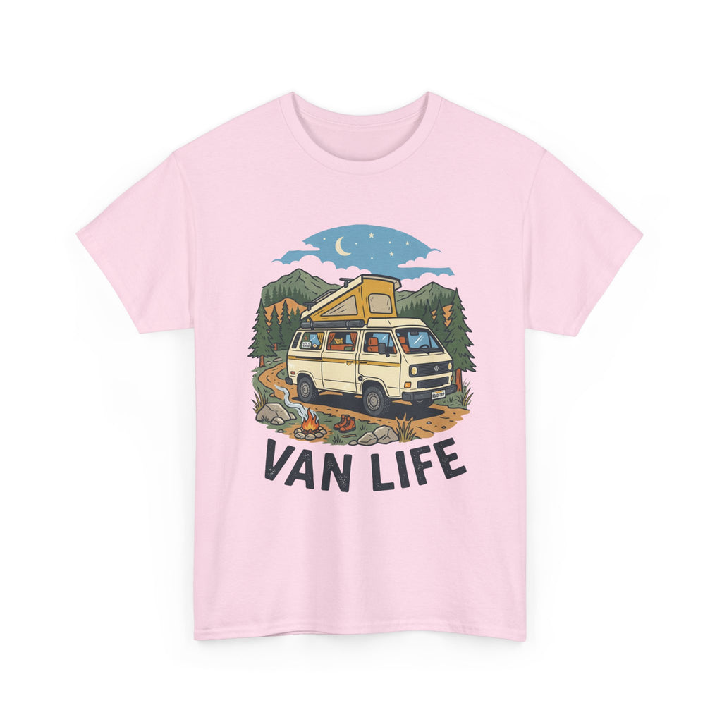 Van Life Tee — Vintage Camper Graphic T-Shirt