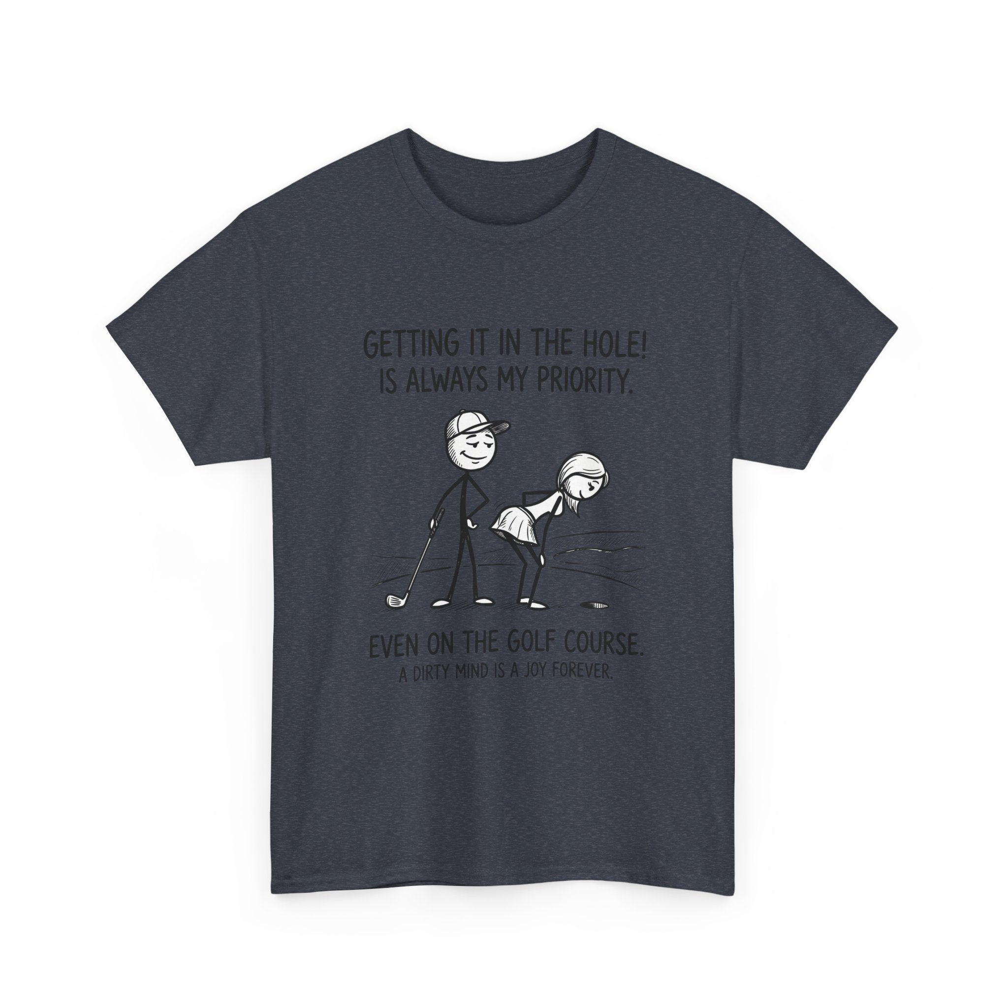 Golf T‑Shirt - "Getting It in the Hole!" Funny Golf Humor Tee