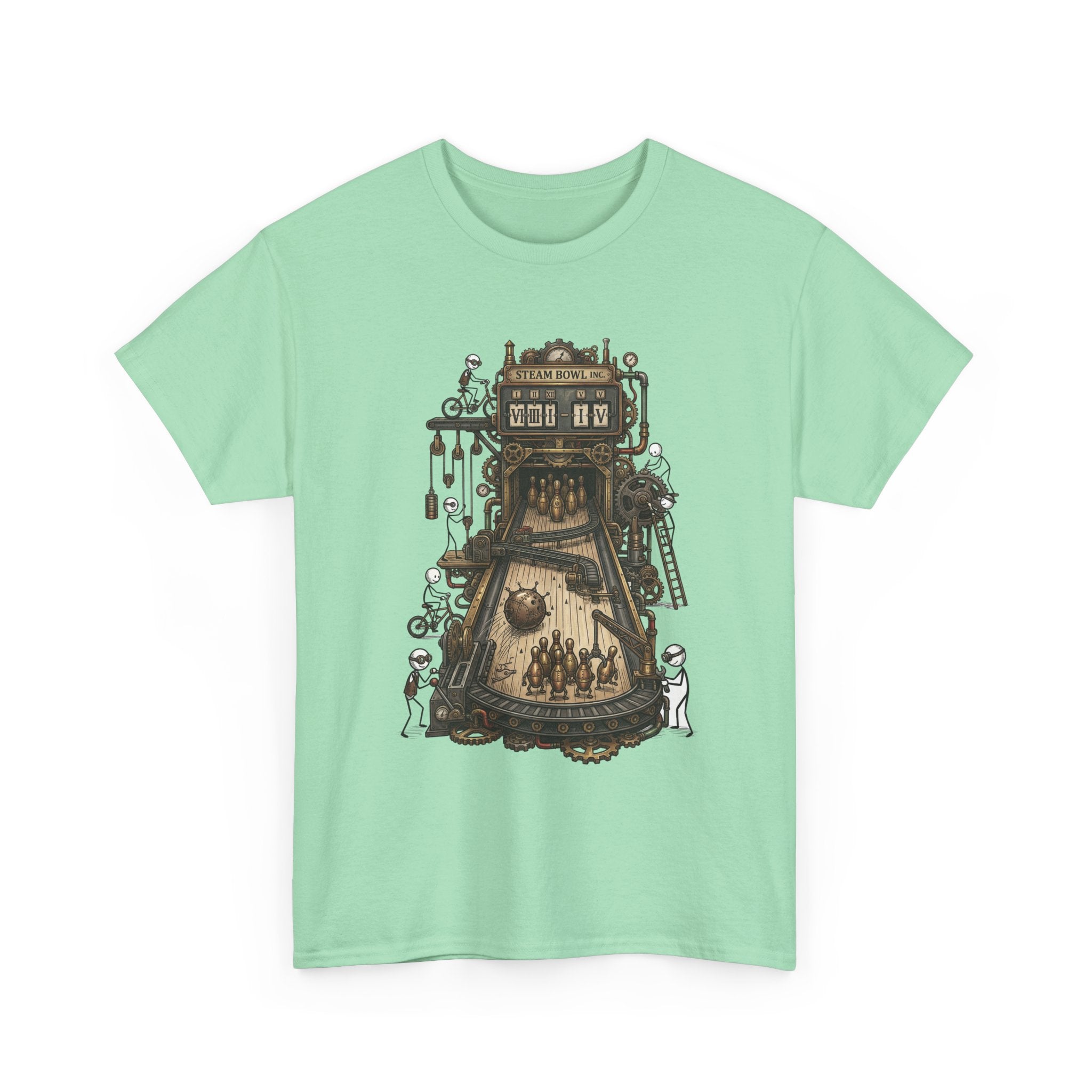T-Shirt — Steampunk Bowling Tee