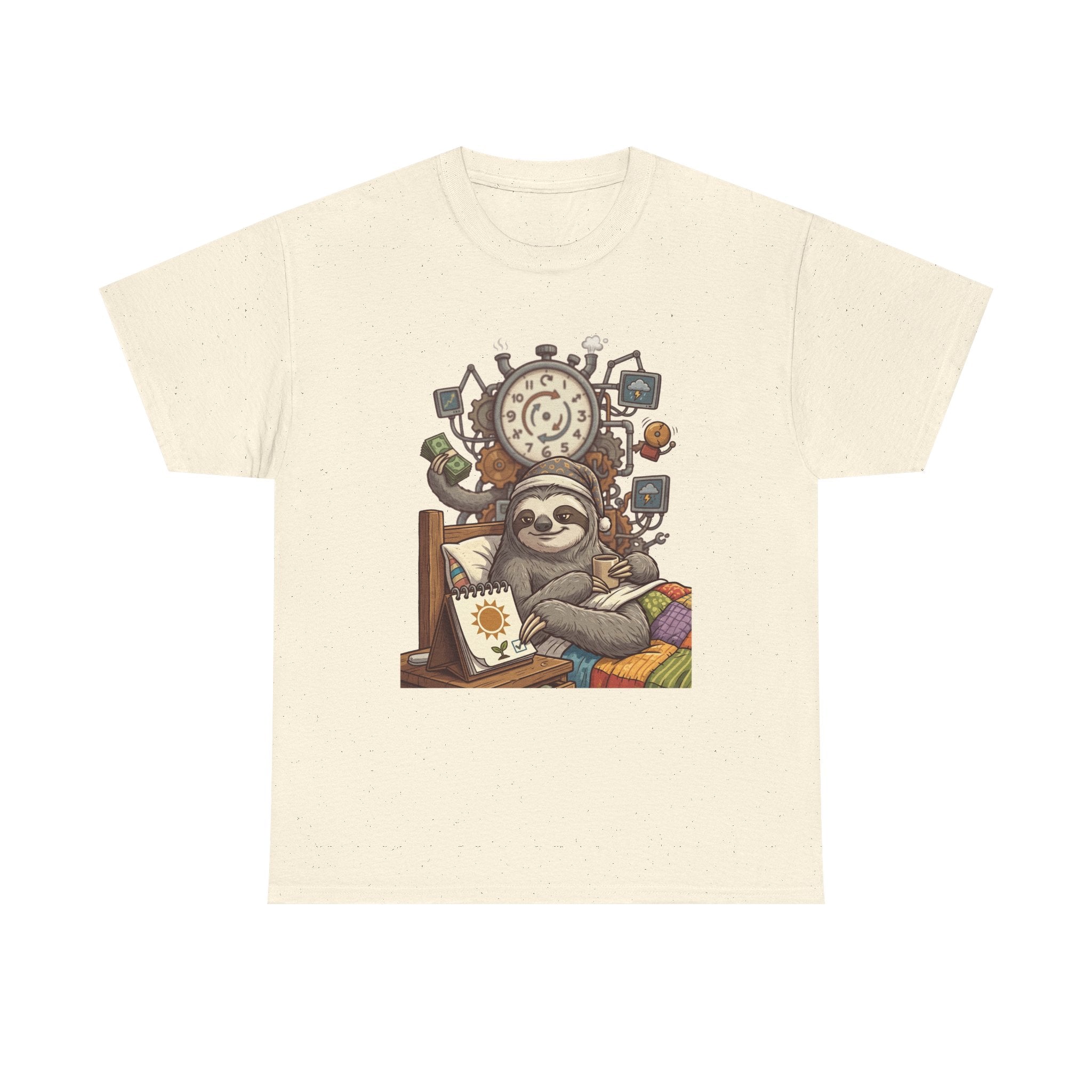 Sloth Cozy Vibes T‑Shirt