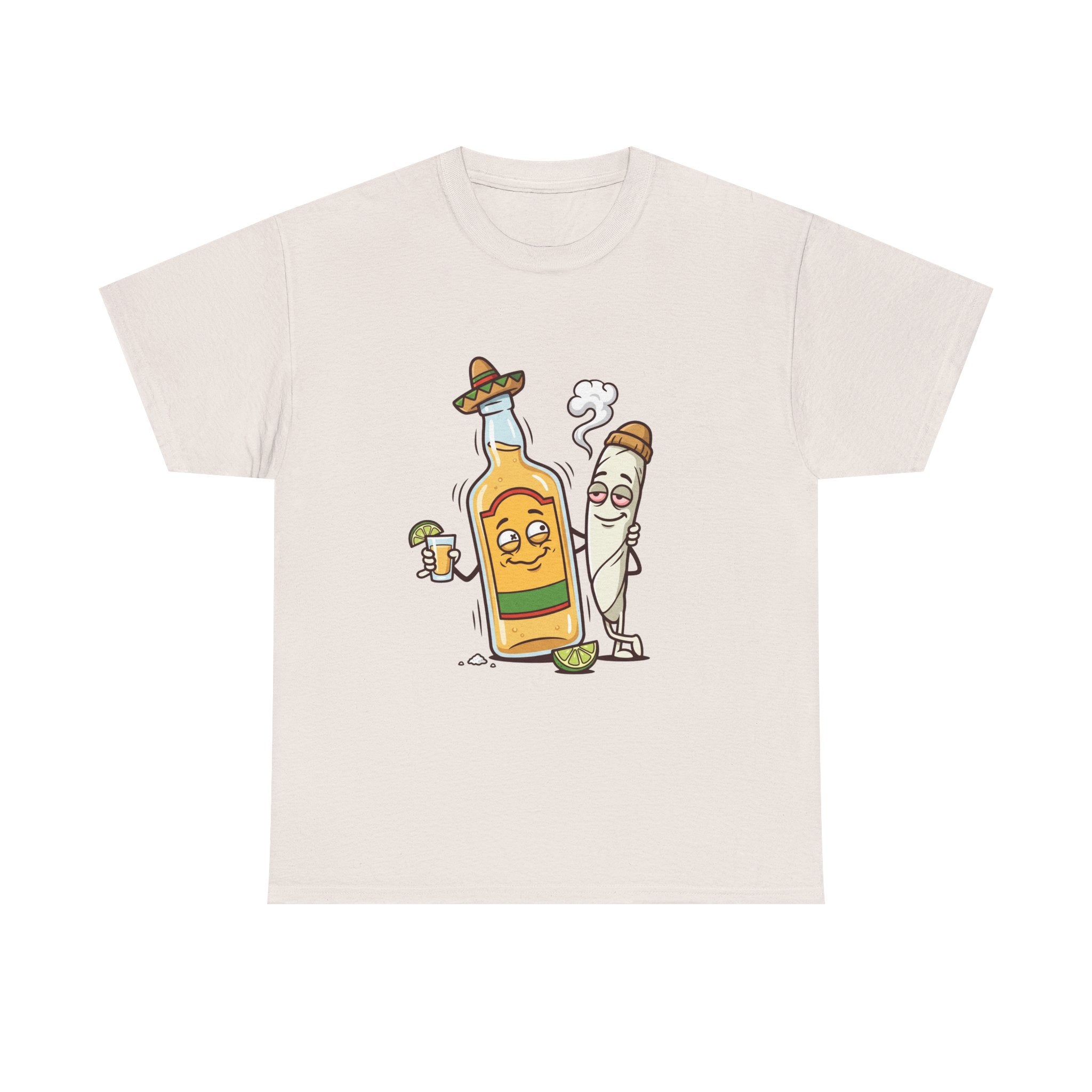 Tequila & Joint Funny Graphic Tee