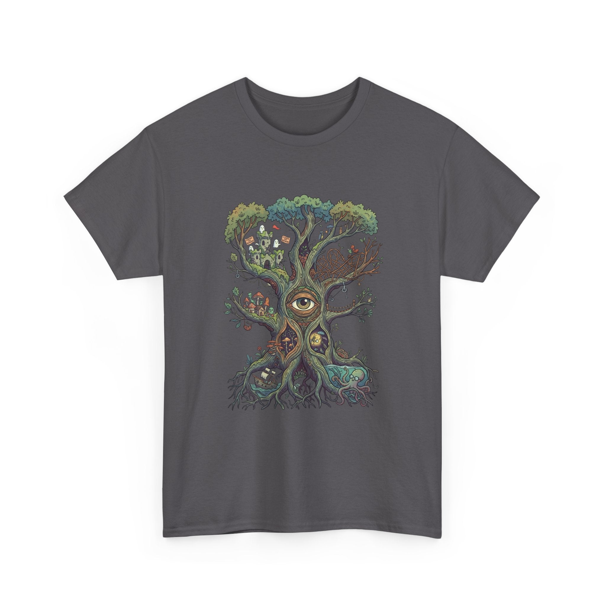 Tree of Life T-Shirt — Mystical Woodland Nature Graphic Tee