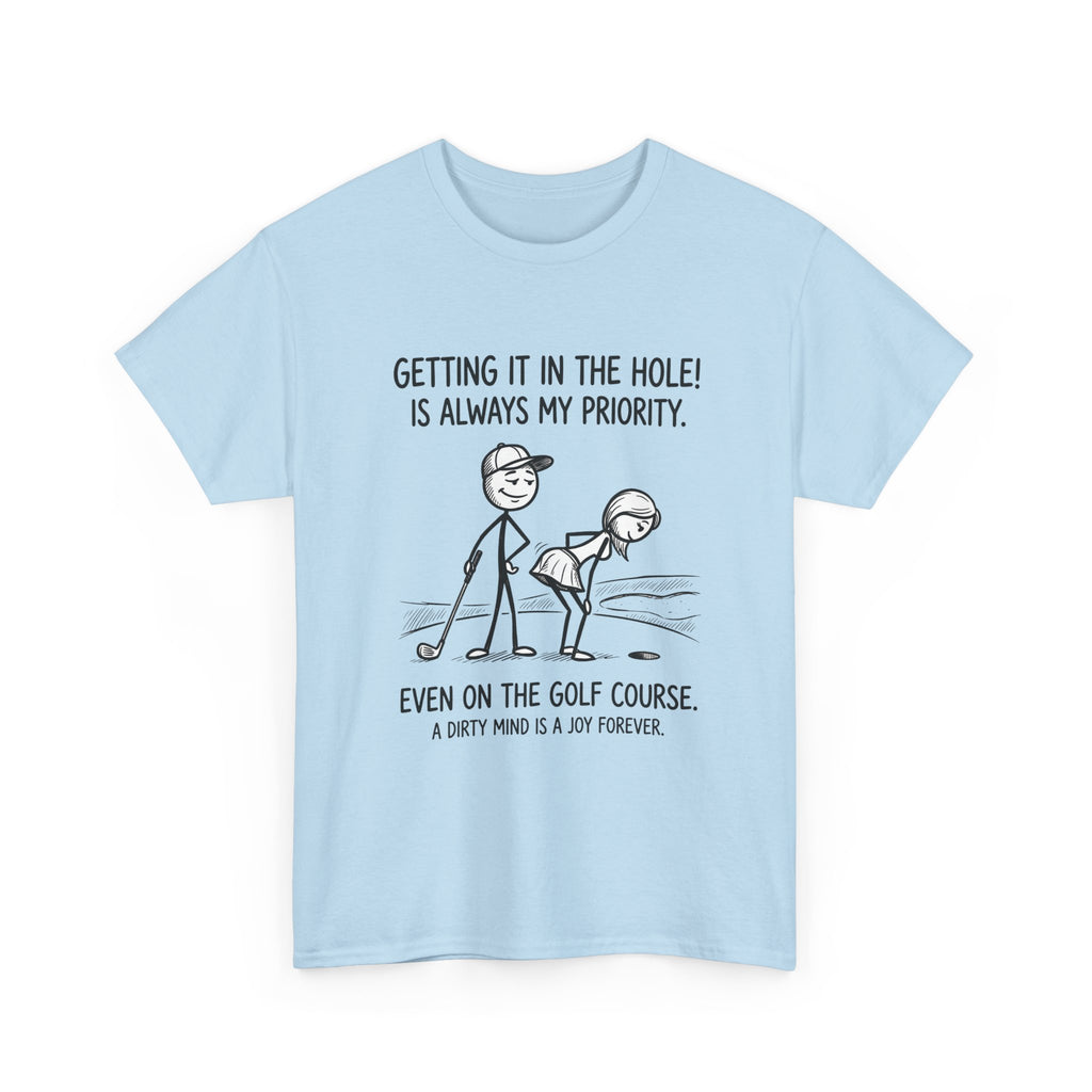 Golf T‑Shirt - "Getting It in the Hole!" Funny Golf Humor Tee