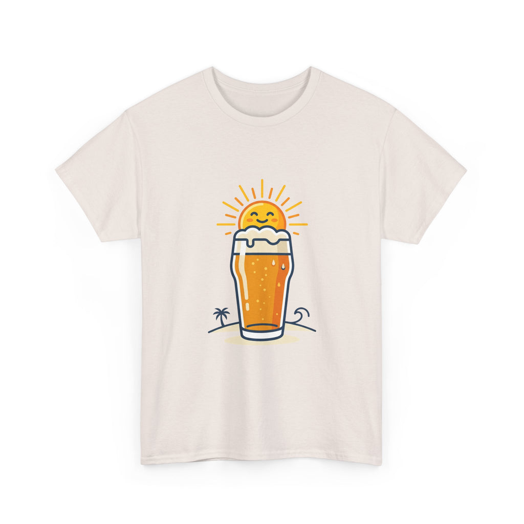 Beer Sun Tee — Sunny Beach Beer Graphic T-Shirt