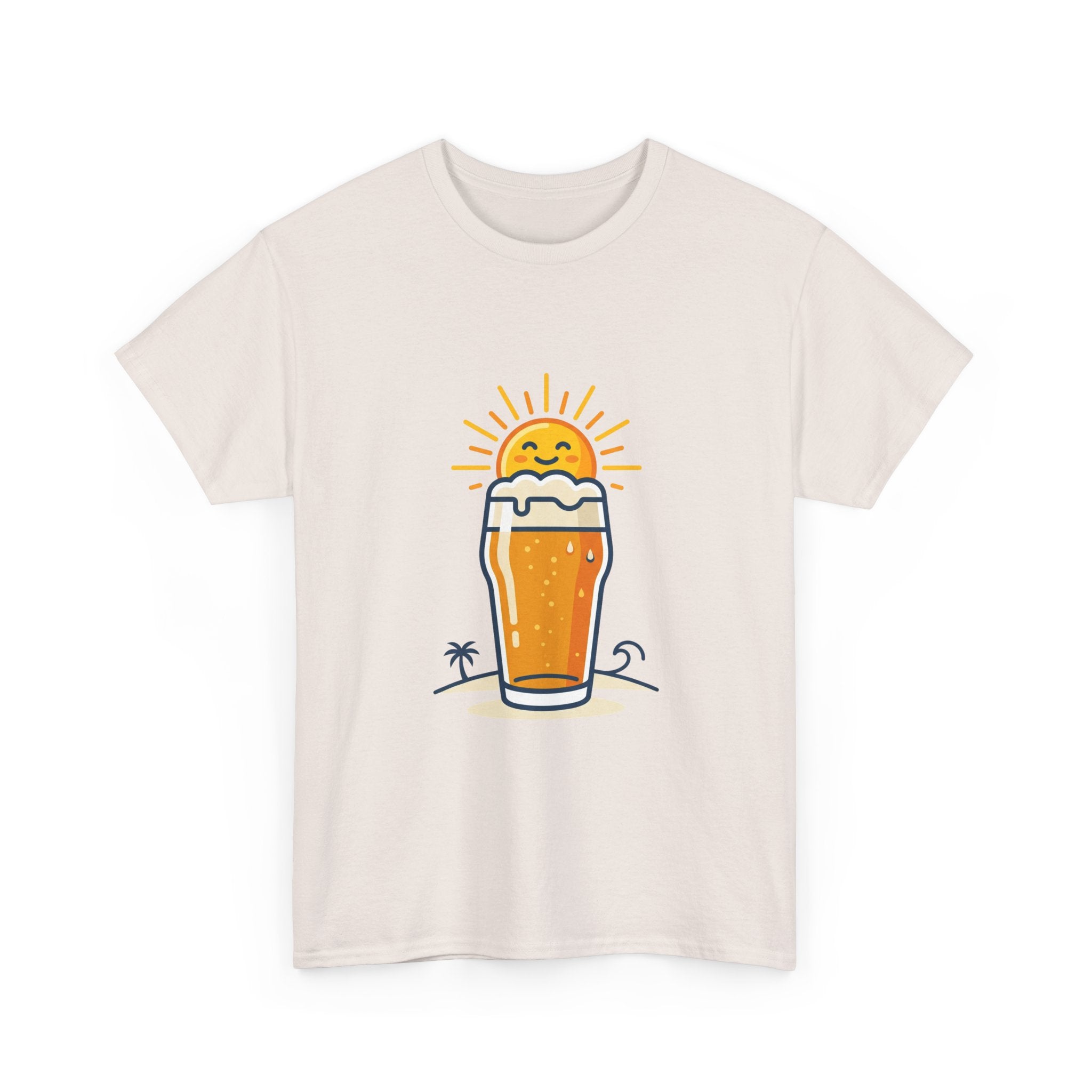Beer Sun Tee — Sunny Beach Beer Graphic T-Shirt