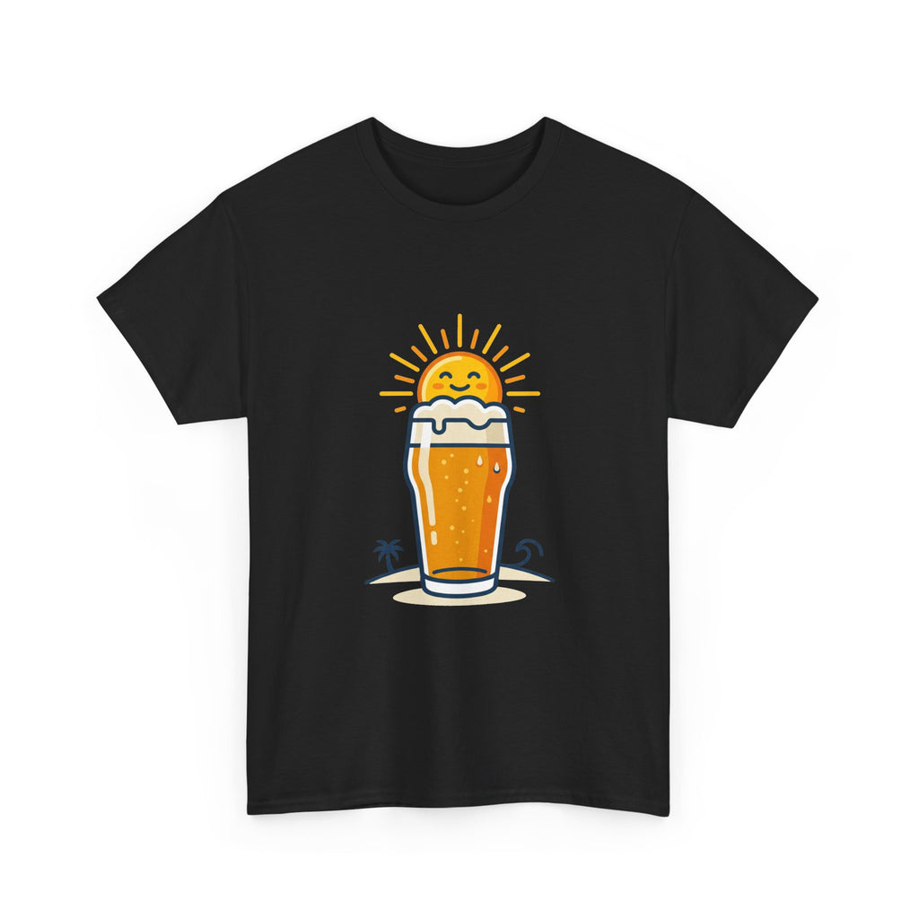 Beer Sun Tee — Sunny Beach Beer Graphic T-Shirt