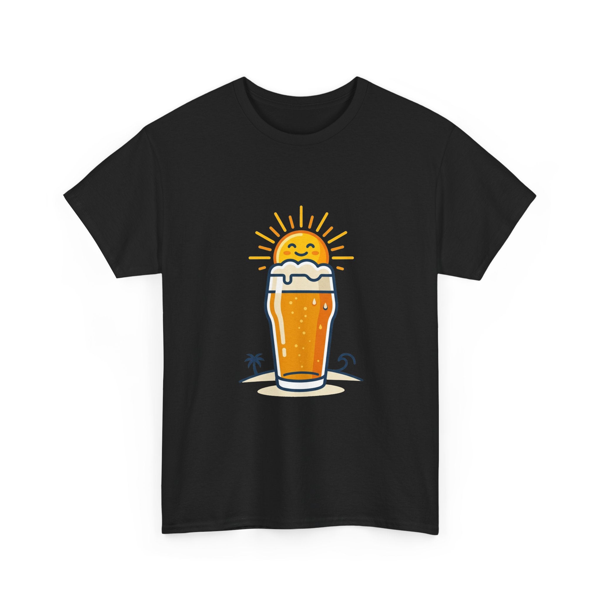 Beer Sun Tee — Sunny Beach Beer Graphic T-Shirt