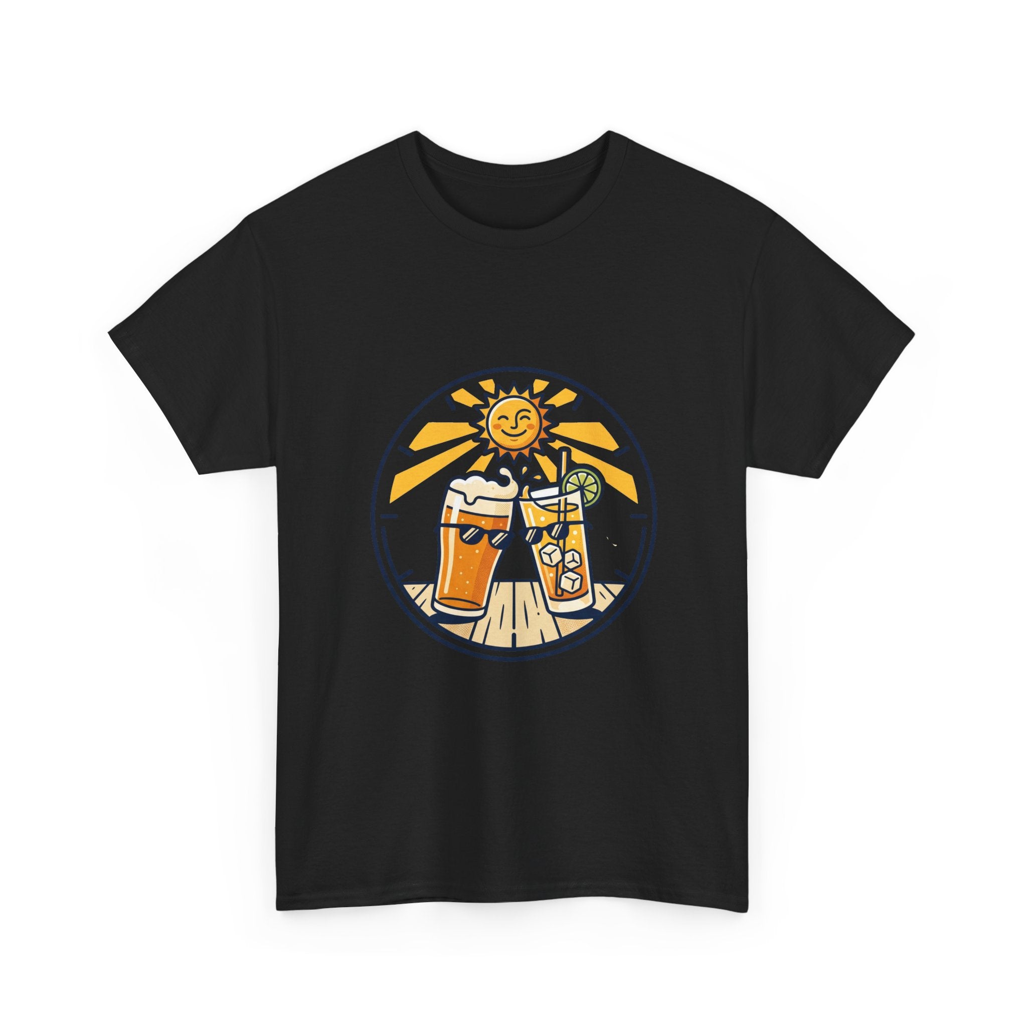 Day Drinking T-Shirt — Sunny Beach Drinks Graphic Tee