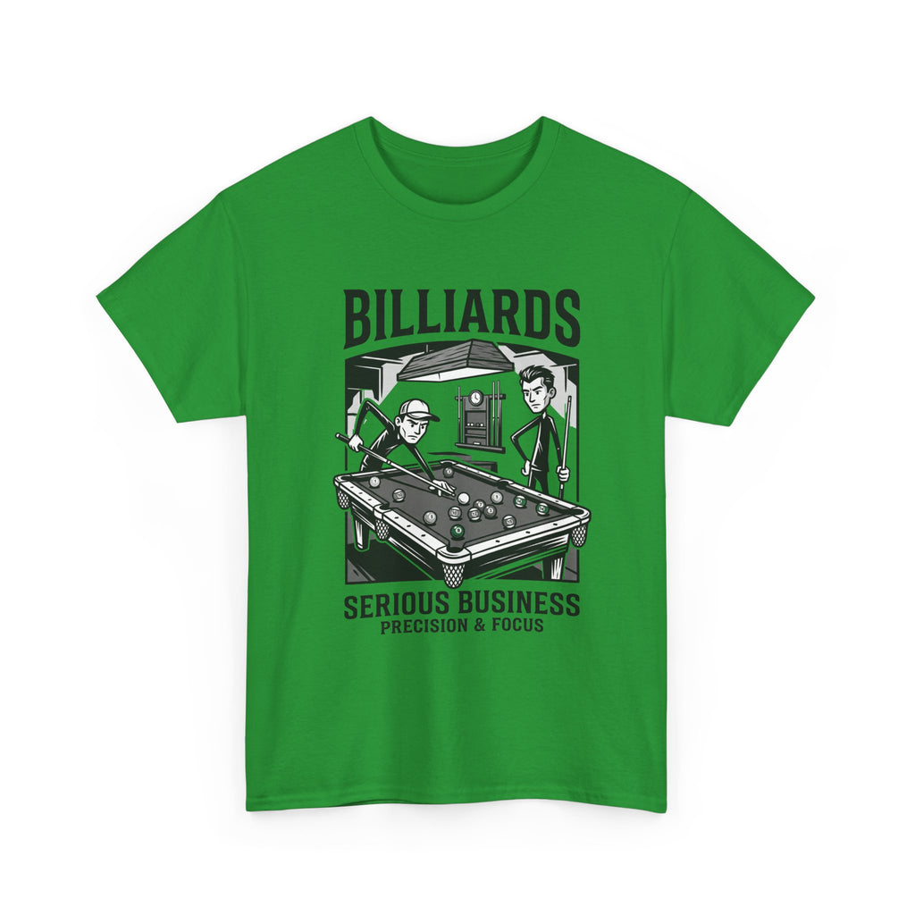 Billiards Tee – "Serious Business" Pool Player T-Shirt