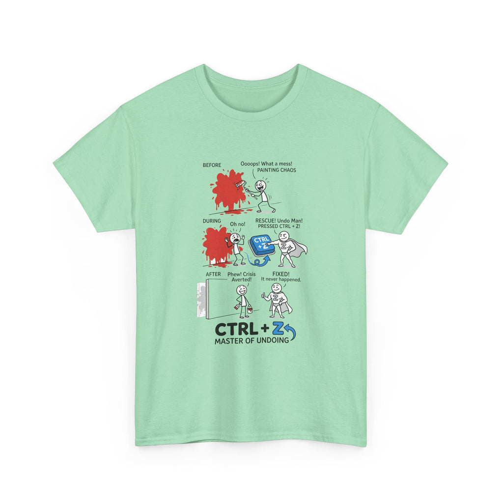 CTRL + Z Master of Undoing T-Shirt