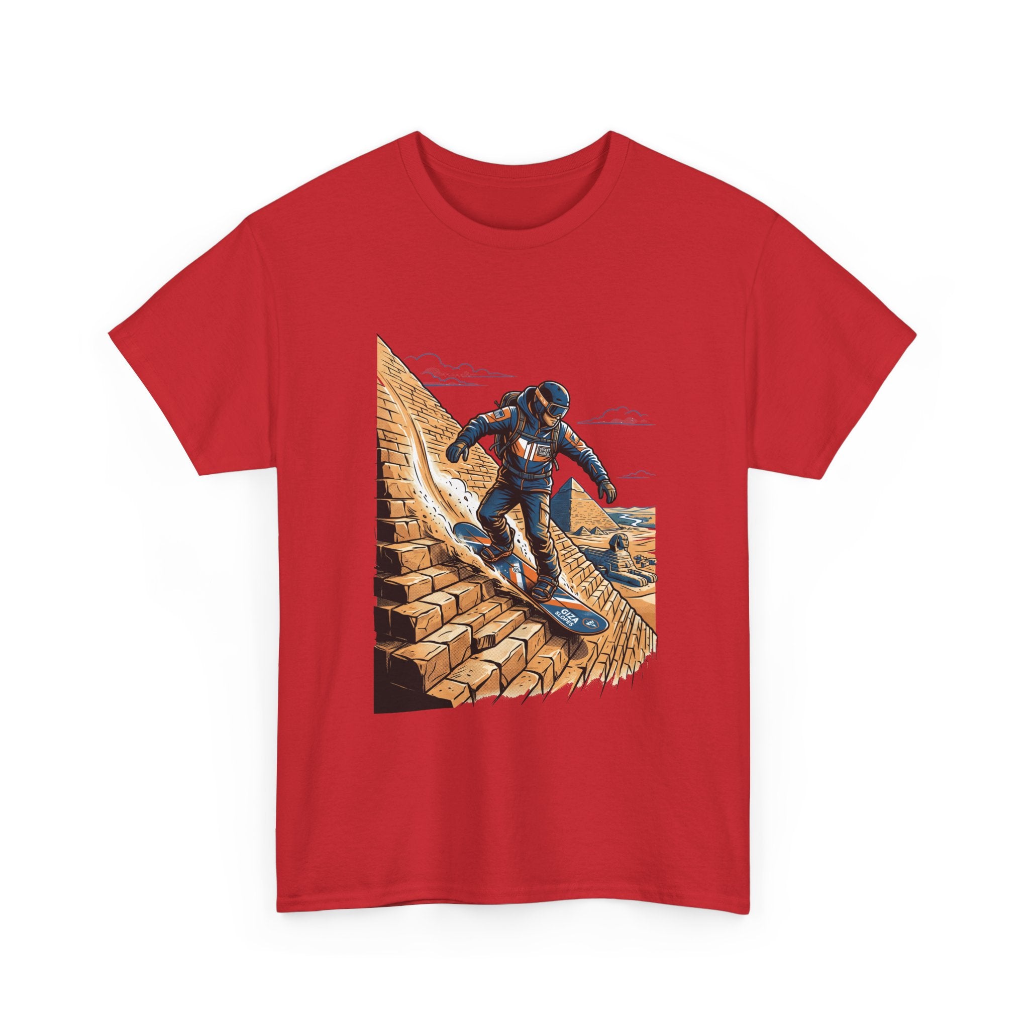 Snowboarder Pyramid Graphic Tee
