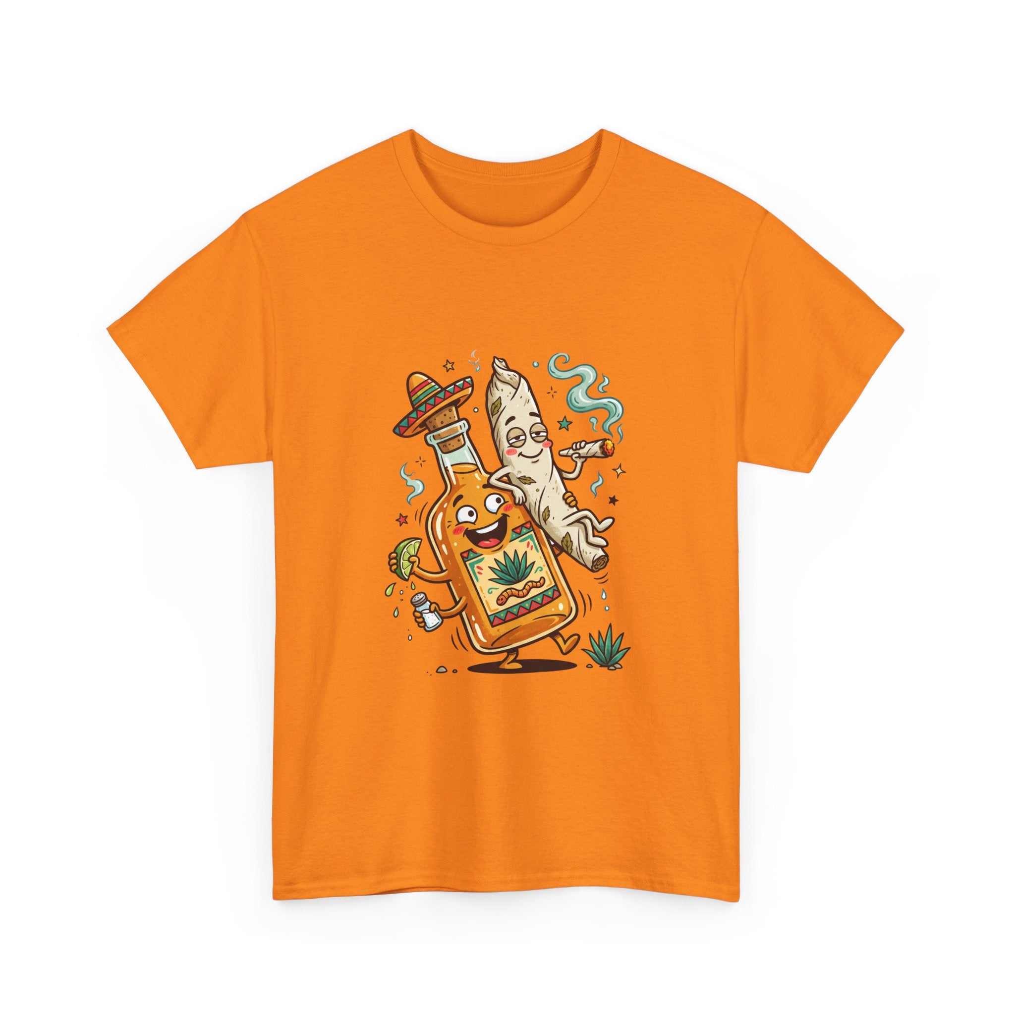 1 Tequila & Taco Dancing T‑Shirt — Funny Mexican Food Party Tee