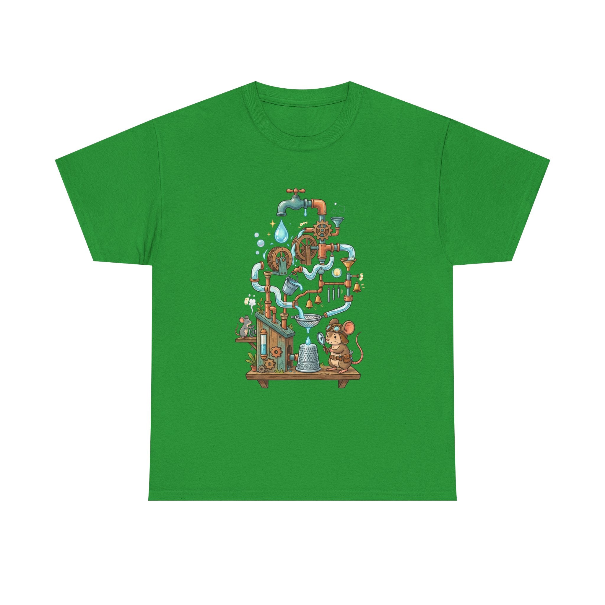 Water Machine T-Shirt — Cute Mouse Contraption Tee