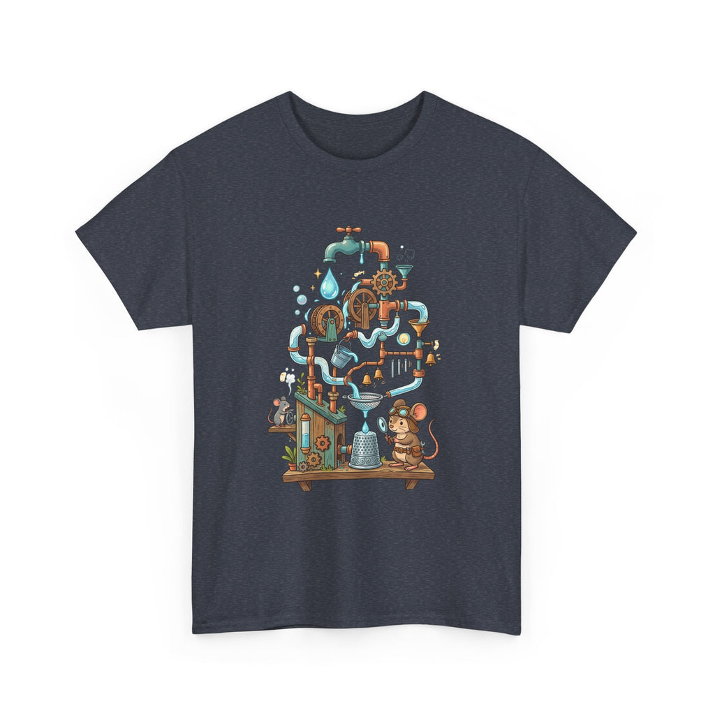Water Machine T-Shirt — Cute Mouse Contraption Tee