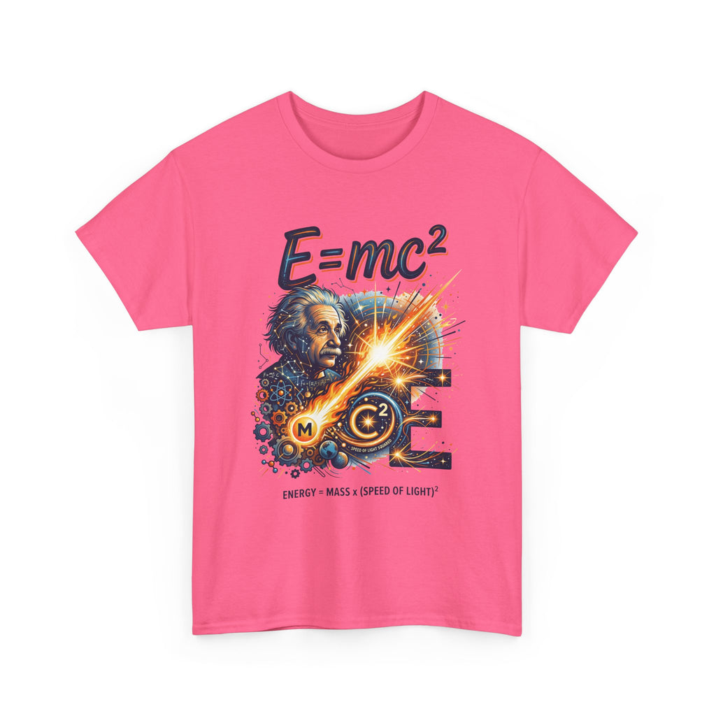 E=mc Einstein Physics T-Shirt — Science Lover Tee
