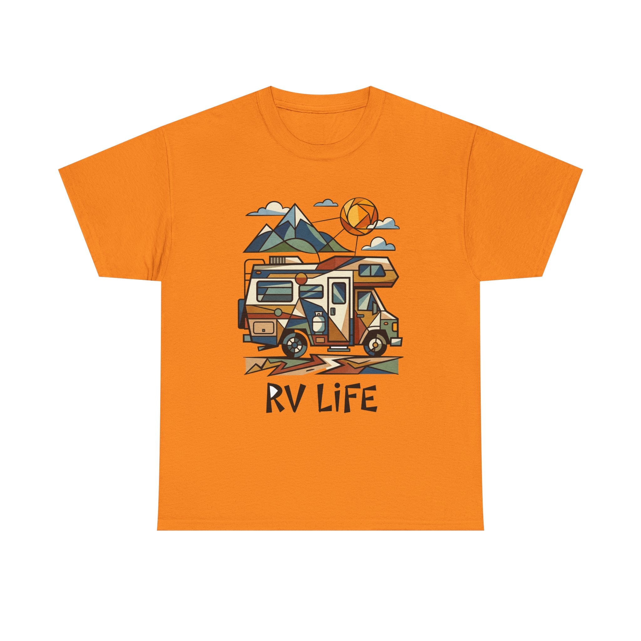 RV Life T‑Shirt — Vintage Camper Graphic Tee for RVers & Road Trip Lovers