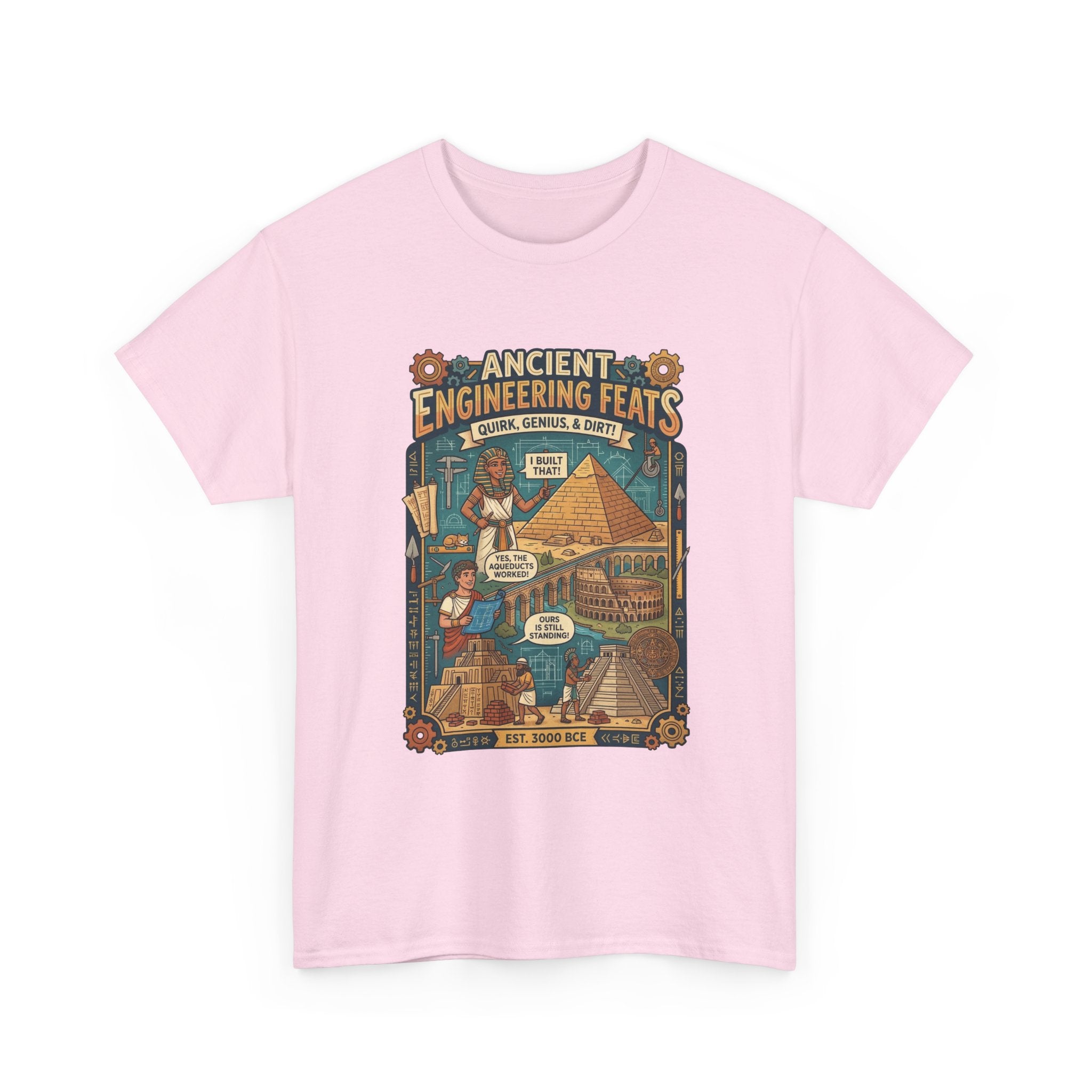 Ancient Engineering Feats Tee Pyramid