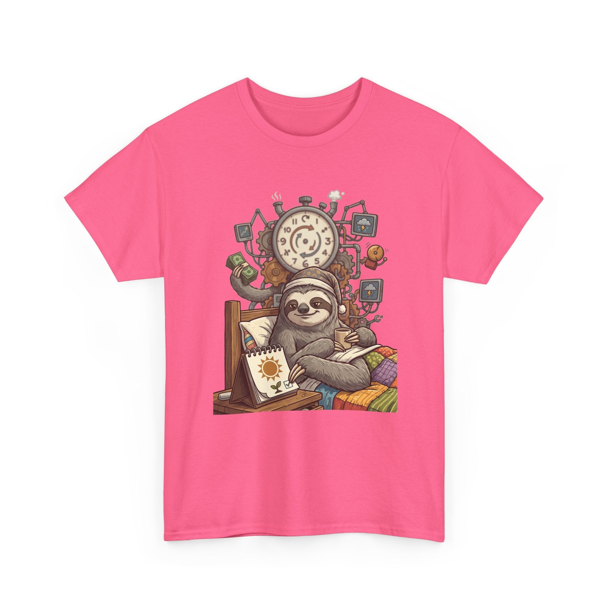 Sloth Cozy Vibes T‑Shirt