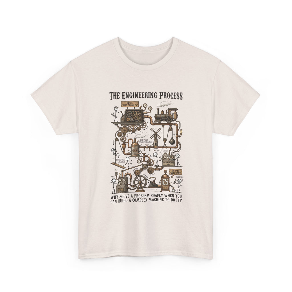 Engineering Process T-Shirt – Over Engineering Tee
