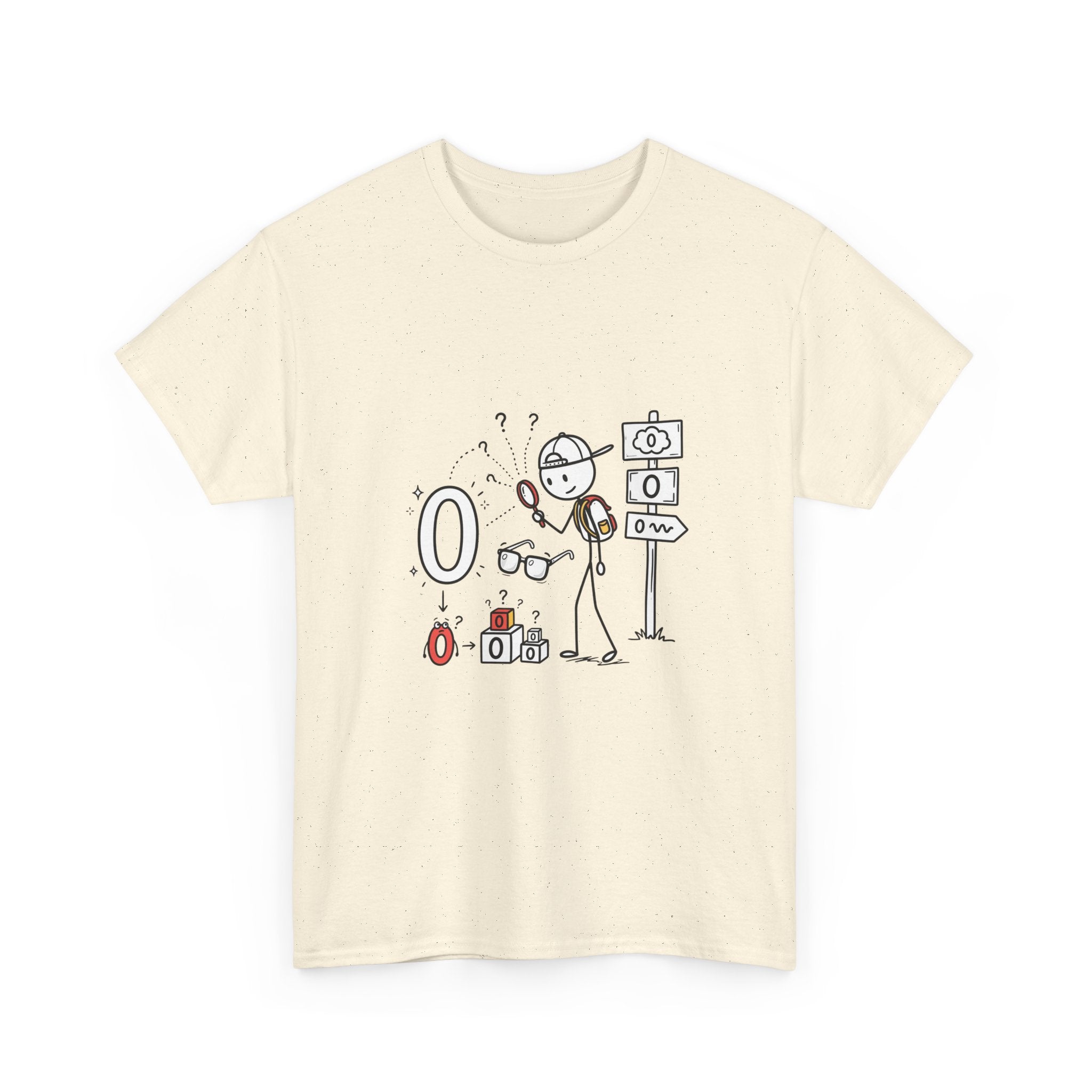 Repair Cartoon T-Shirt — Funny Doodle Tee