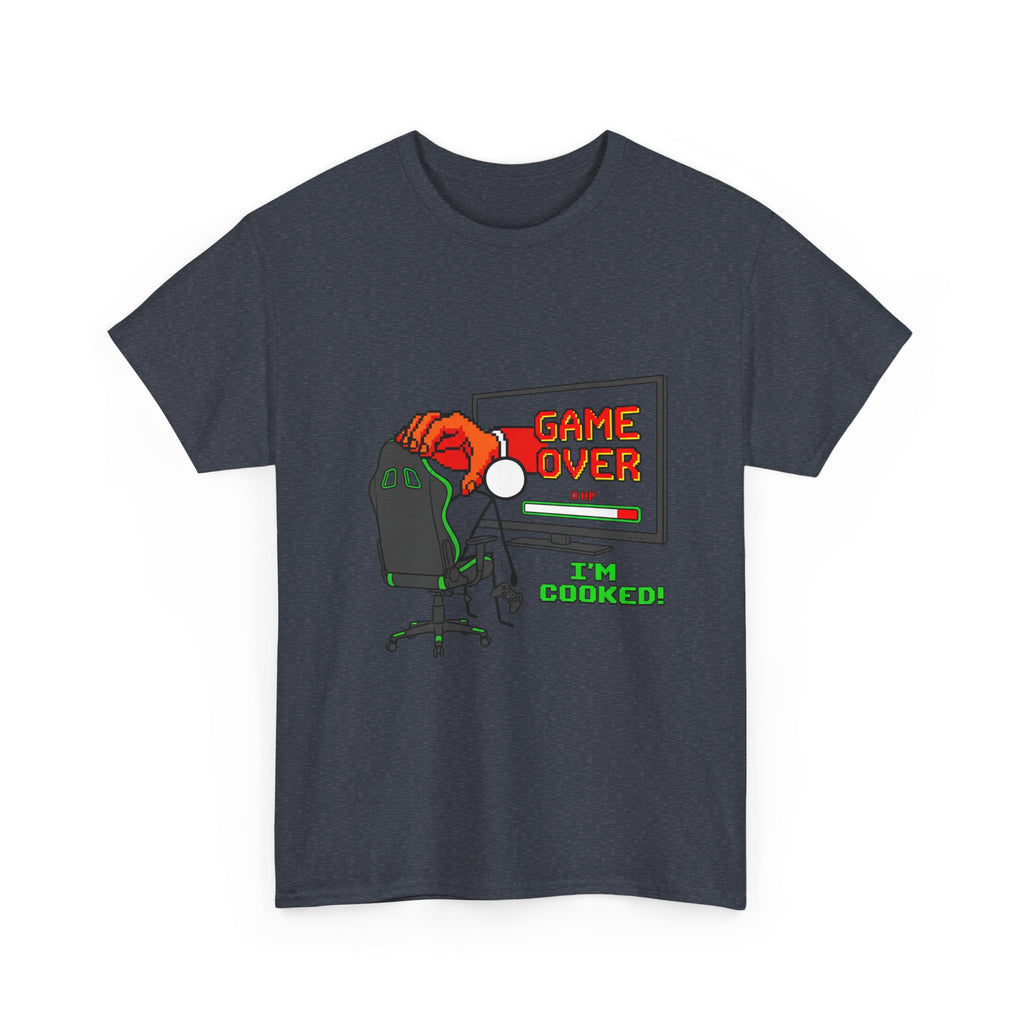Gamer "Game Over I'm Cooked" T-Shirt