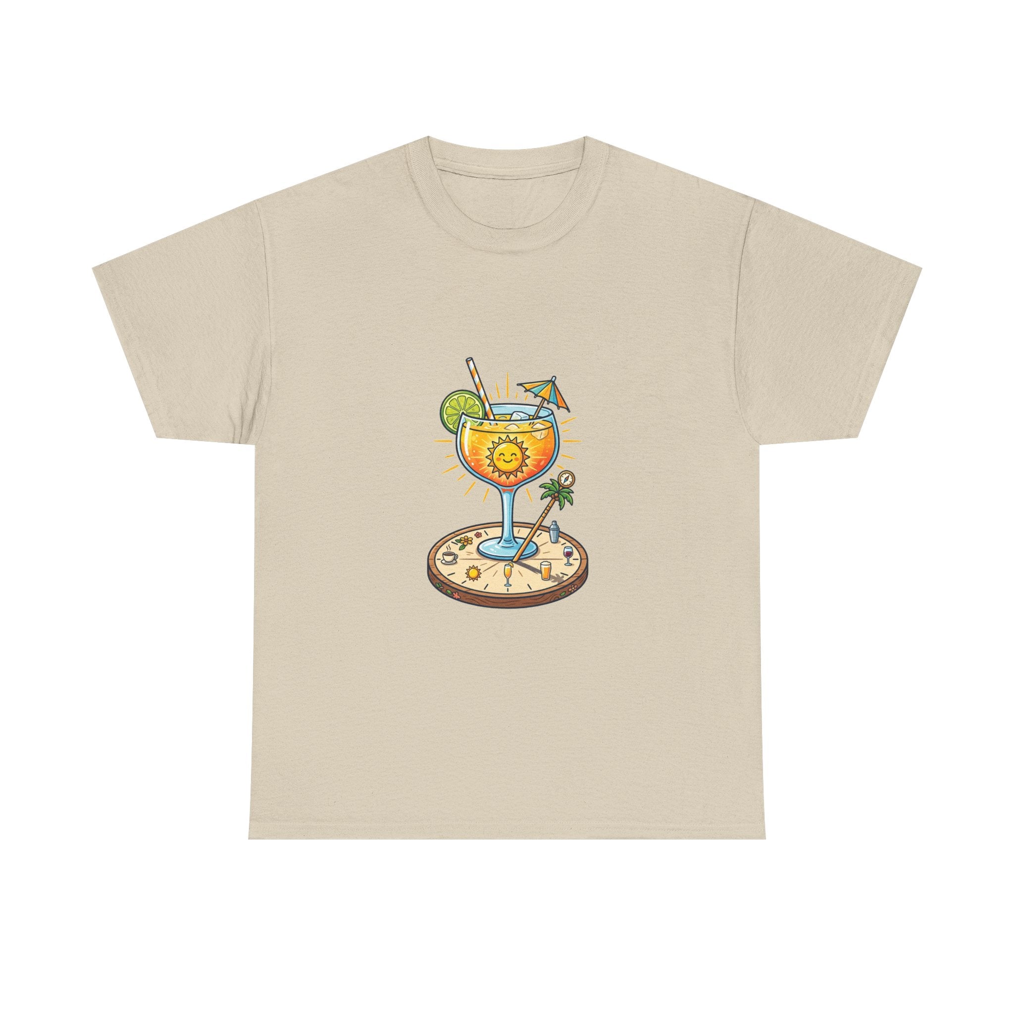 T-Shirt — Tropical Cocktail Beach Graphic Tee