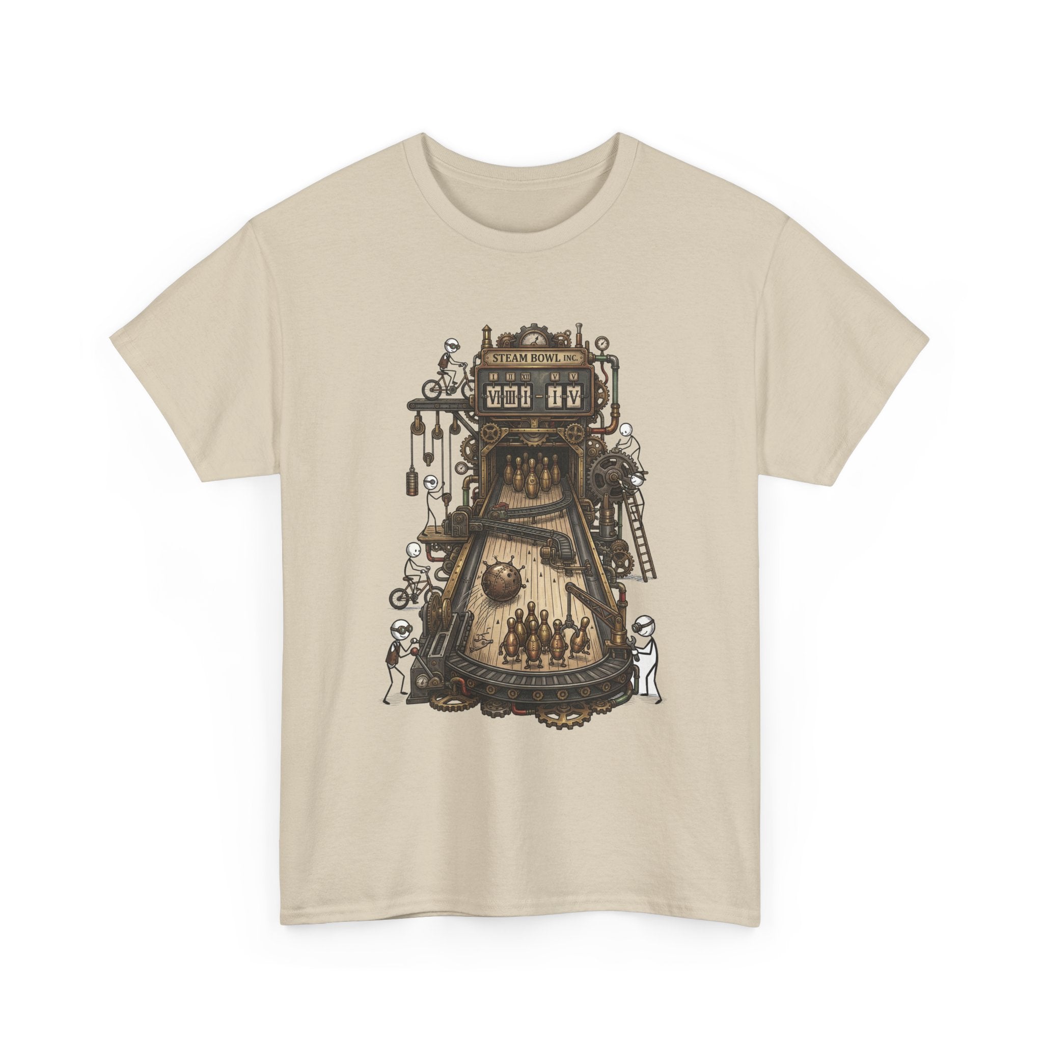 T-Shirt — Steampunk Bowling Tee